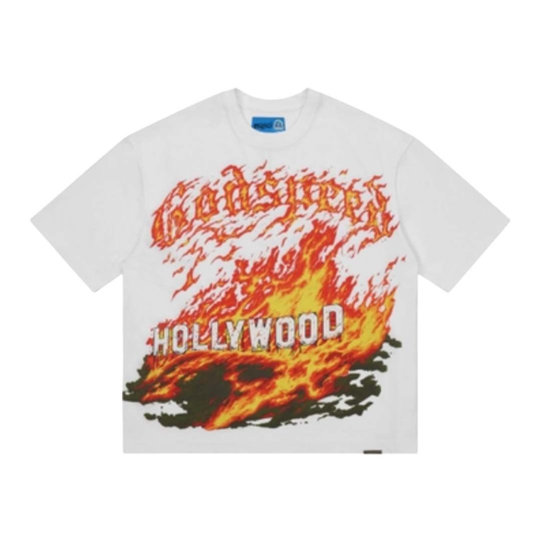 Godspeed Hollywood Inferno Tee White Size US M / EU 48-50 / 2 - 1 Preview