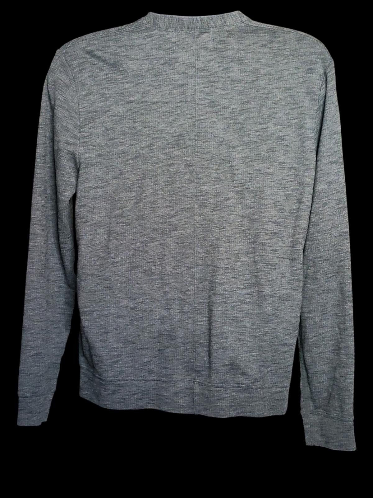 Other Kenneth Cole Men's Grey Button-Up Cardigan Sweater Size US M / EU 48-50 / 2 - 6 Thumbnail