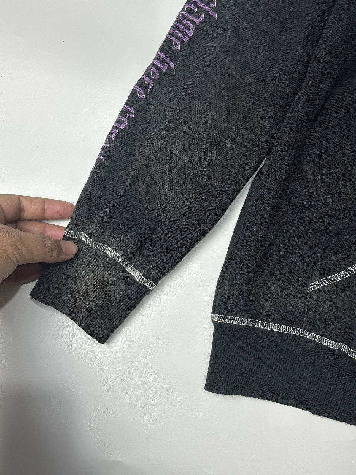 If Six Was Nine Japanese Furhoodie Sulture Black Faded Style Ifsix Lgb Size US M / EU 48-50 / 2 - 6 Thumbnail