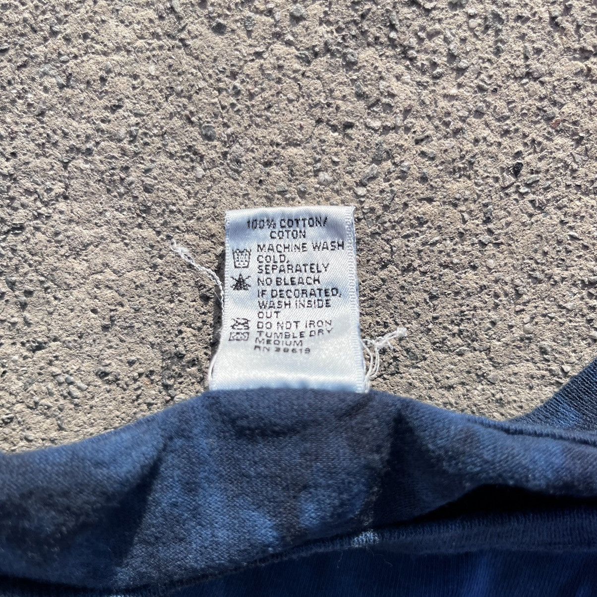 Vintage VINTAGE “SPRINGFORD RAMS” BLUE TIEDYE TEE Size US XL / EU 56 / 4 - 4 Thumbnail