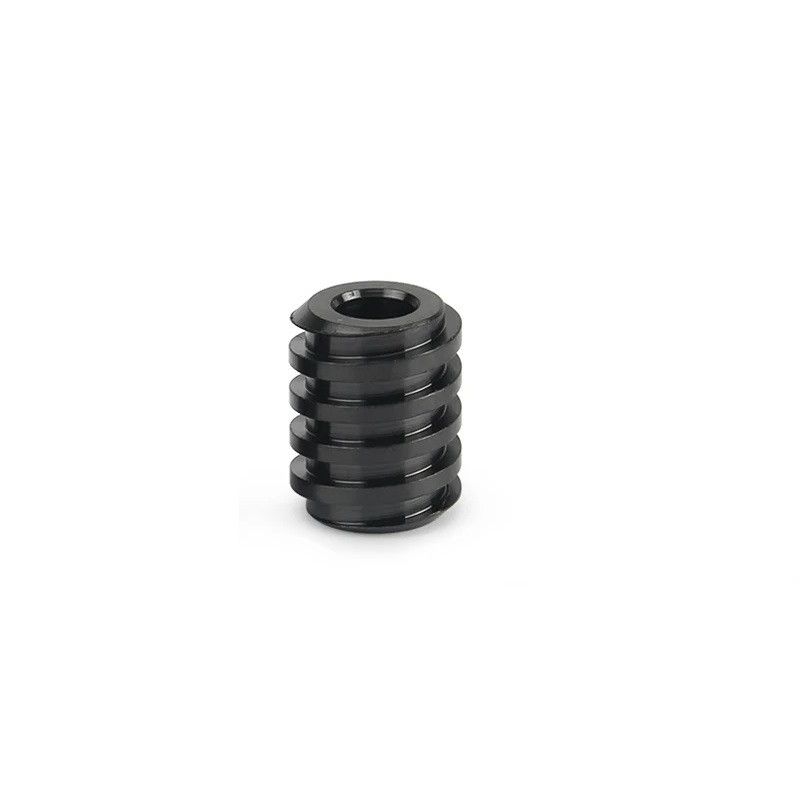 Handmade Black Titanium Knife Beads Paracord Bead Zipper Umbrella Size ONE SIZE - 2 Thumbnail