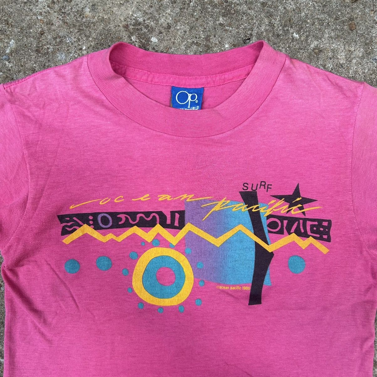 Vintage Vintage 80s ocean pacific tee Size S / US 4 / IT 40 - 2 Thumbnail