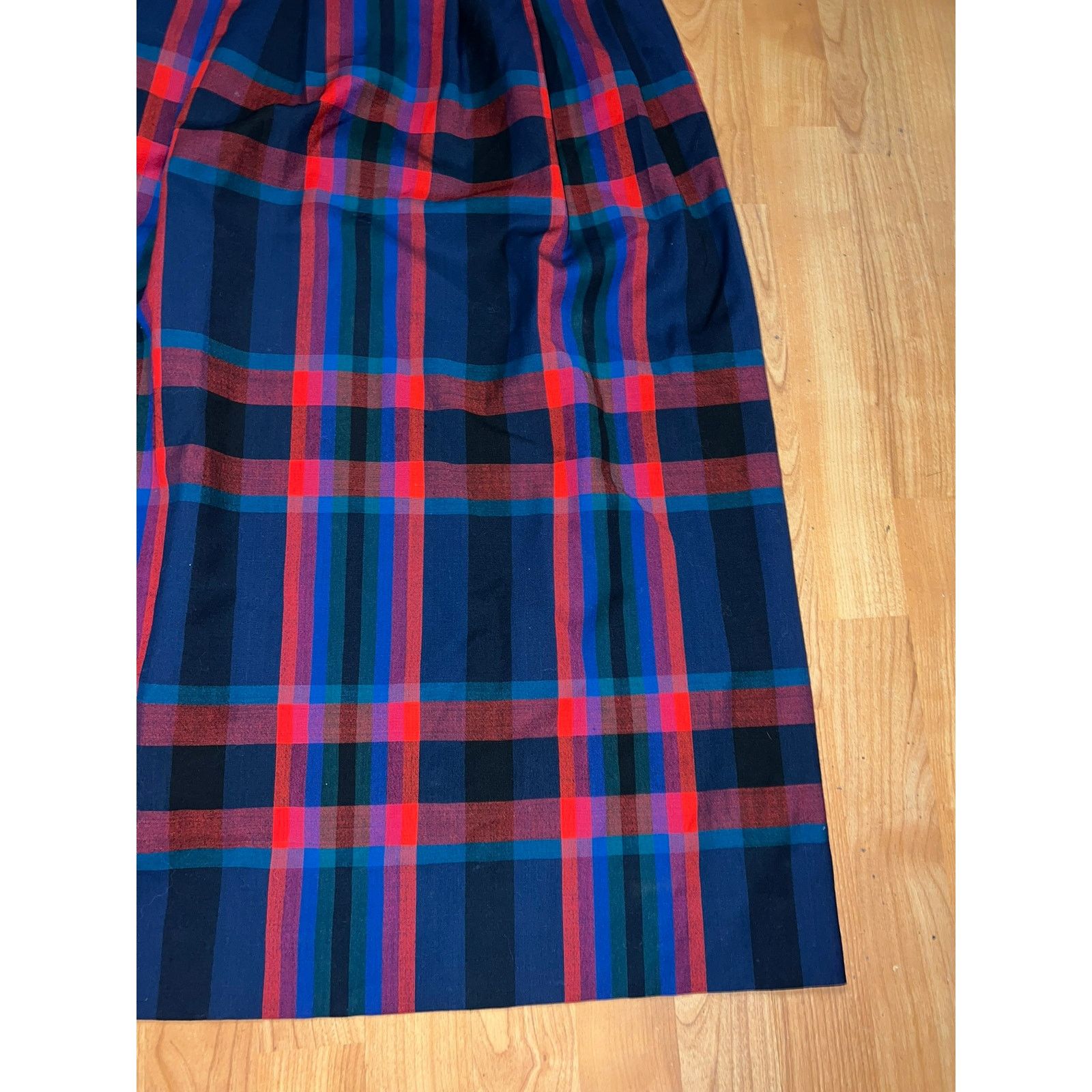 Pendleton Vintage Pendleton Long Skirt USA Made Size 14 Blue VTG 14 Size 30" / US 8 / IT 44 - 2 Thumbnail
