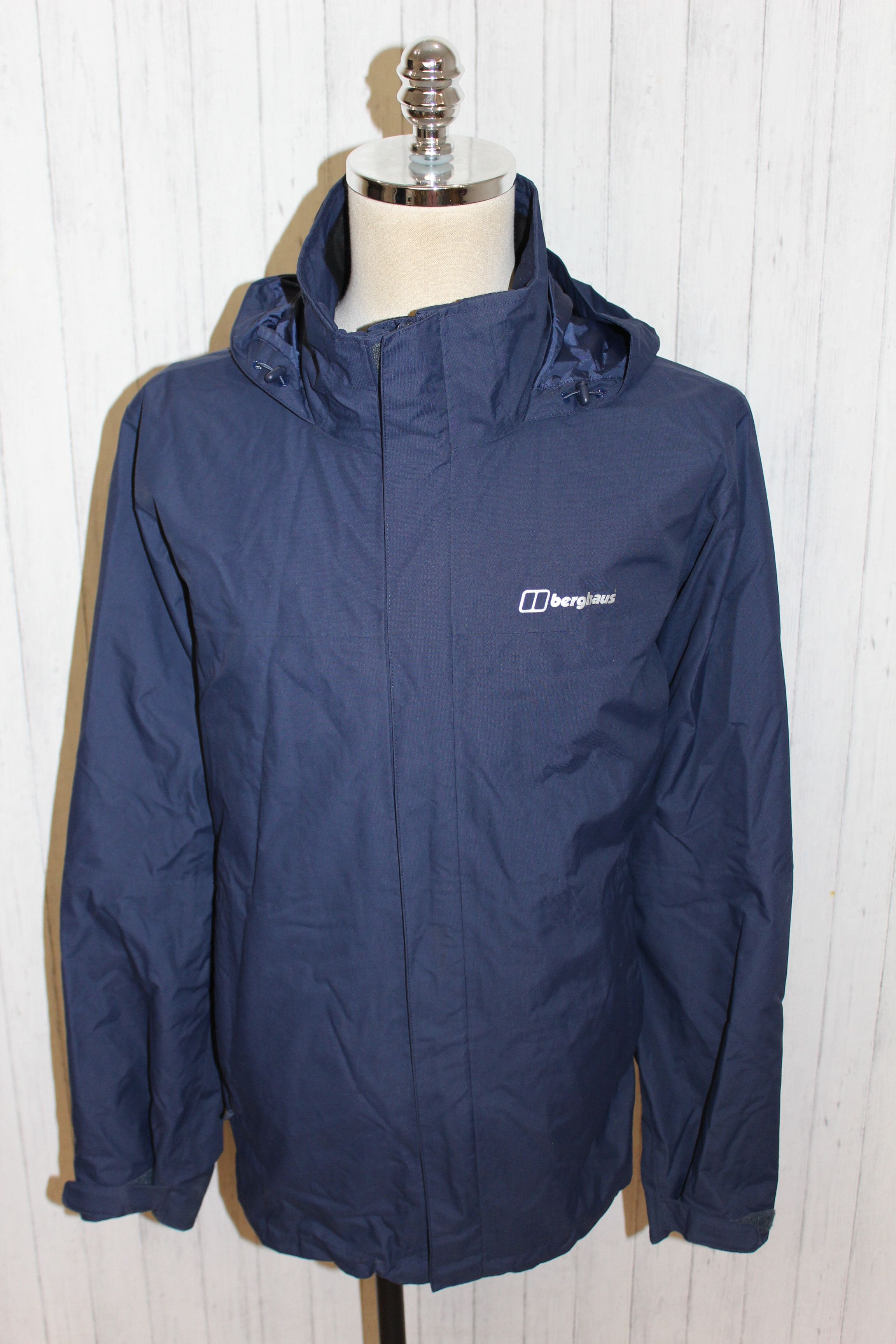 Berghaus BERGHAUS Hydroshell Blue Hooded Jacket Size XL Size US XL / EU 56 / 4 - 3 Thumbnail