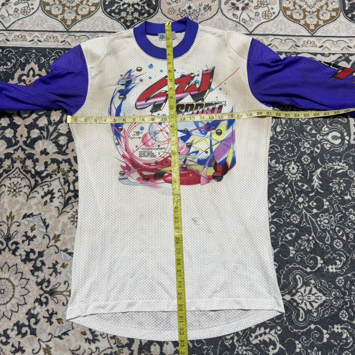 Gear for Sports Vintage 1990 GW Sport Futuristic Motorcross Riding Jersey Size US L / EU 52-54 / 3 - 15 Thumbnail