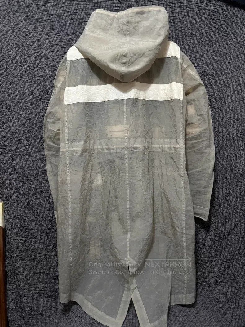 Rick Owens Rick Owens 13ss see-through webbing fishtail coat Size US S / EU 44-46 / 1 - 5 Thumbnail