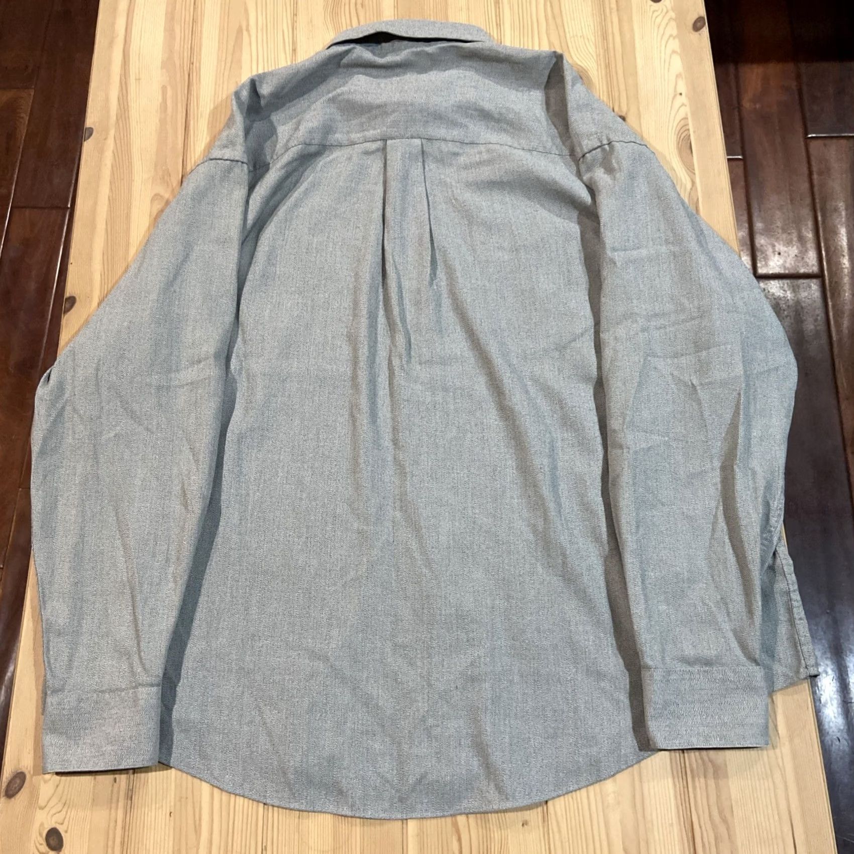 Yves Saint Laurent VINTAGE Saint Laurent YSL Button Shirt Cotton Blend Mens XL Gray Size US XL / EU 56 / 4 - 5 Thumbnail