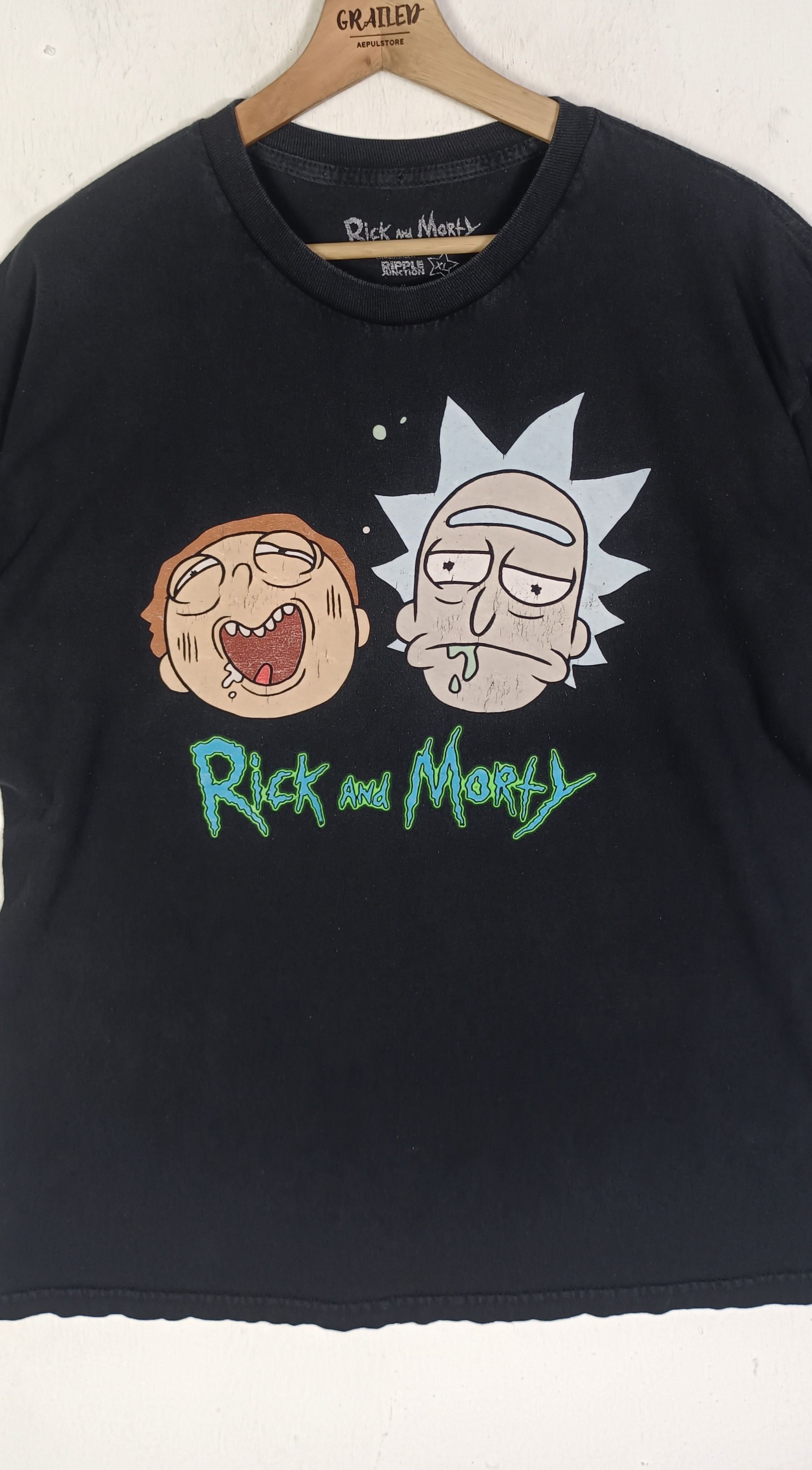 Cartoon Network Rick And Morty Short Sleeve T shirt Size US L / EU 52-54 / 3 - 3 Thumbnail