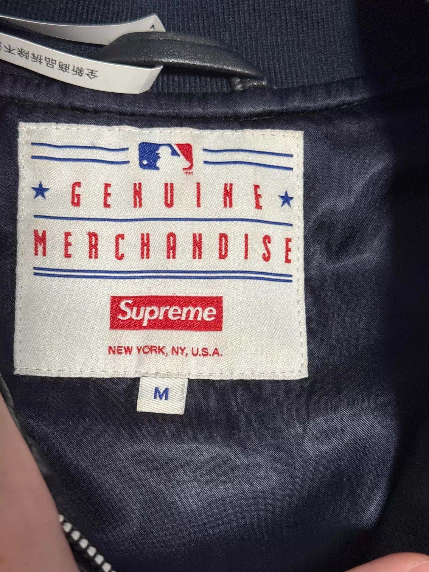 Supreme Supreme 15SS Yank LeatherJacket M Mint Wilber Pan Size US M / EU 48-50 / 2 - 5 Thumbnail