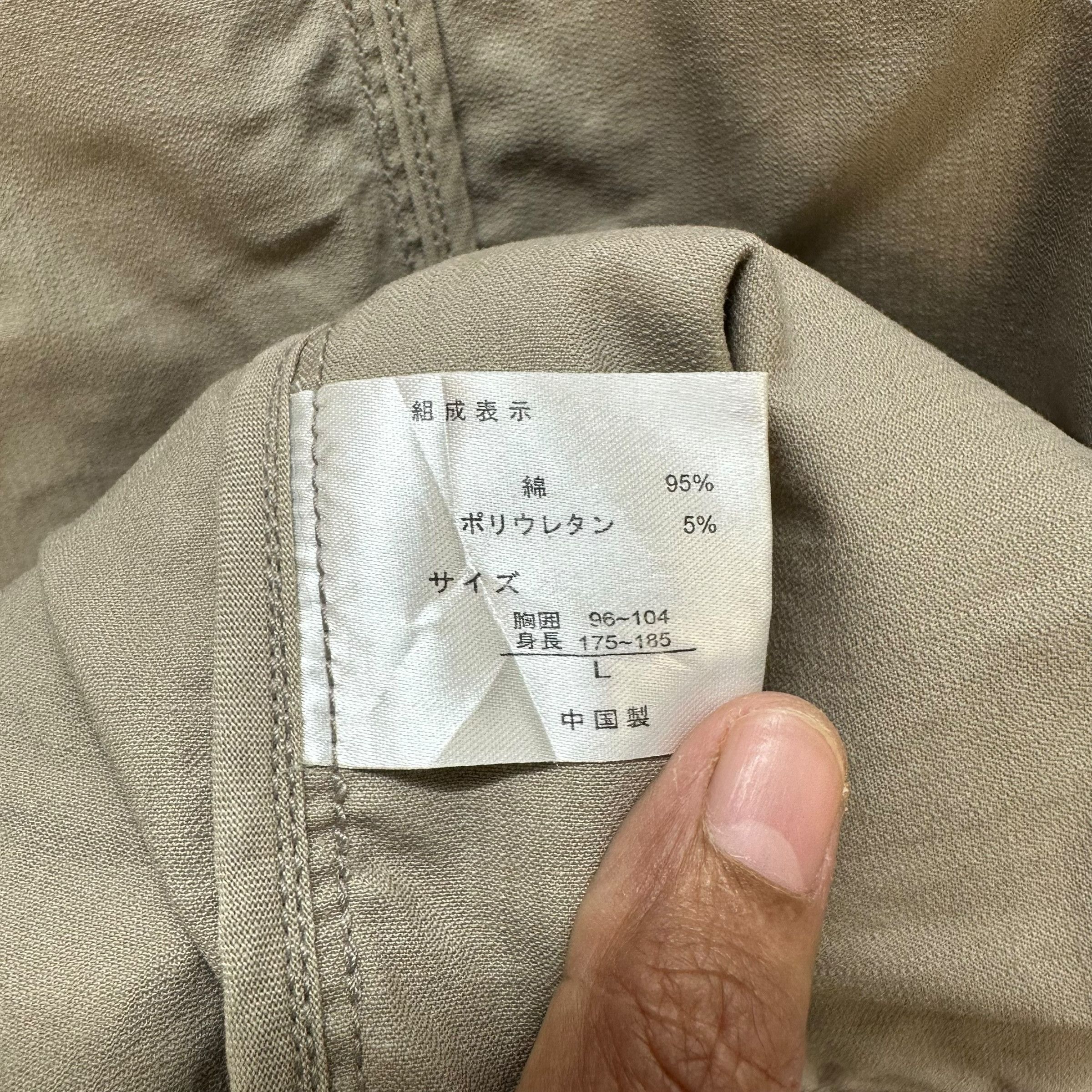 Kensho Abe KENSHO ABE Homme Button Casual Jacket #A82-1995 Size US L / EU 52-54 / 3 - 10 Thumbnail