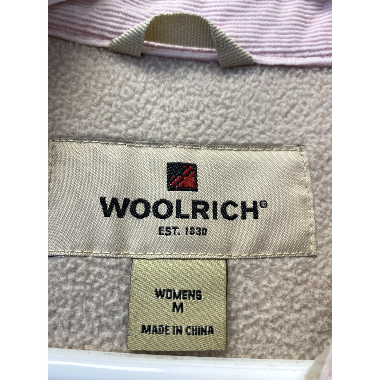 Vintage VINTAGE Woolrich Women's Corduroy Jacket M Pink Casual Outdoor Fleece-Lined Size M / US 6-8 / IT 42-44 - 5 Thumbnail