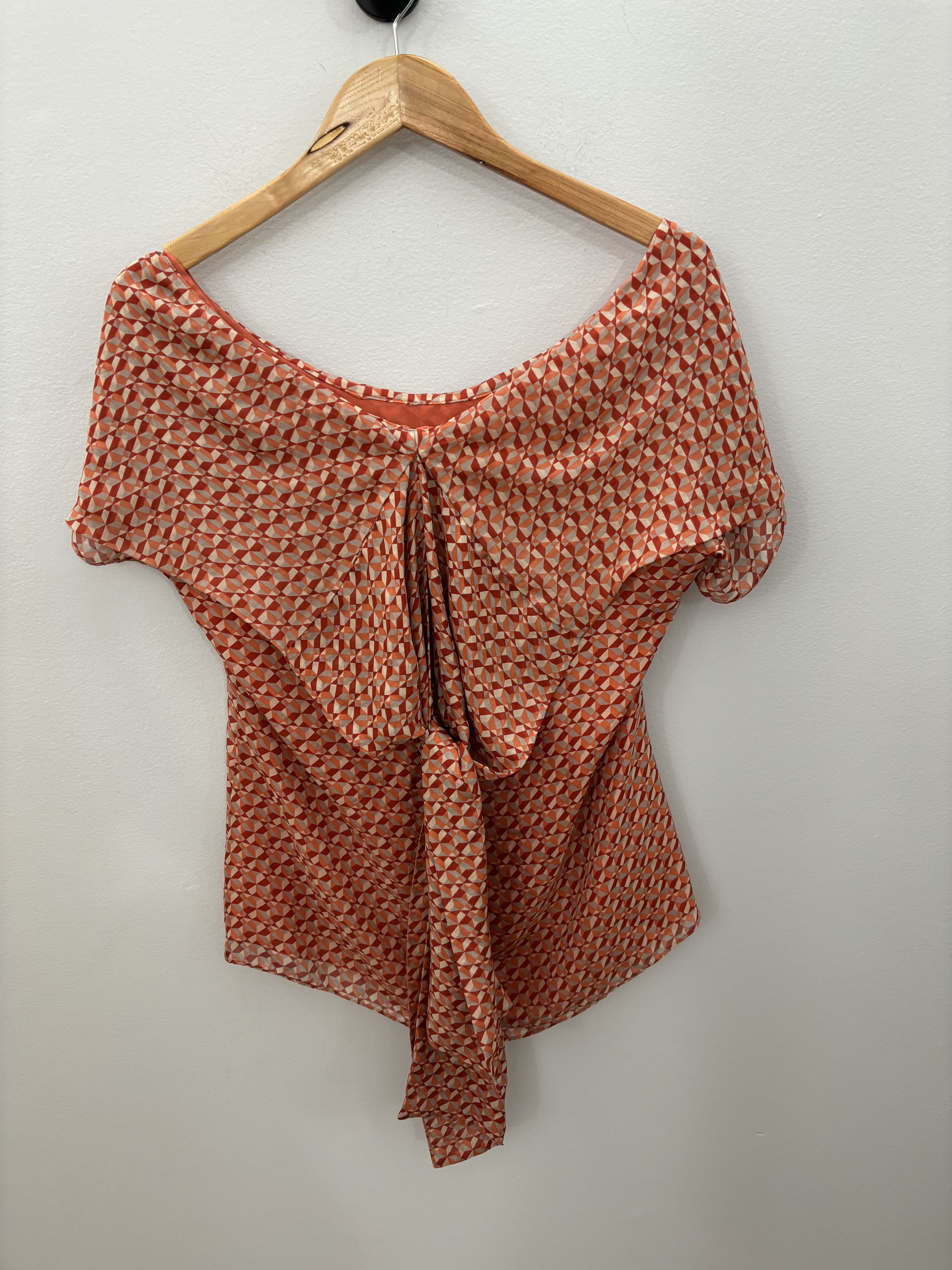 ZAPA ZAPA silk coral patterned blouse Size M / US 6-8 / IT 42-44 - 4 Thumbnail