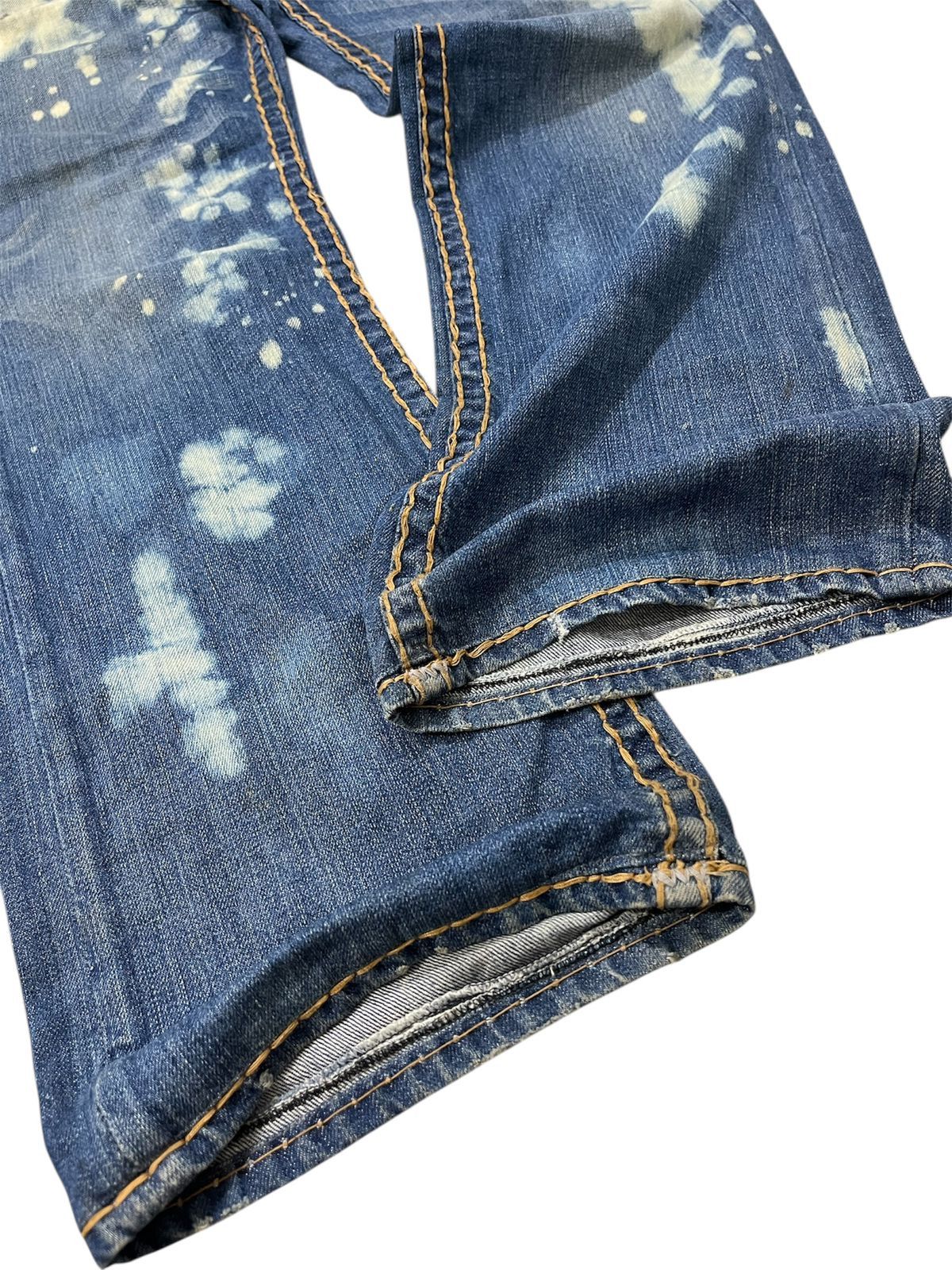 True Religion True Religion Section Straight Acid Flared Jeans Size US 36 / EU 52 - 9 Thumbnail