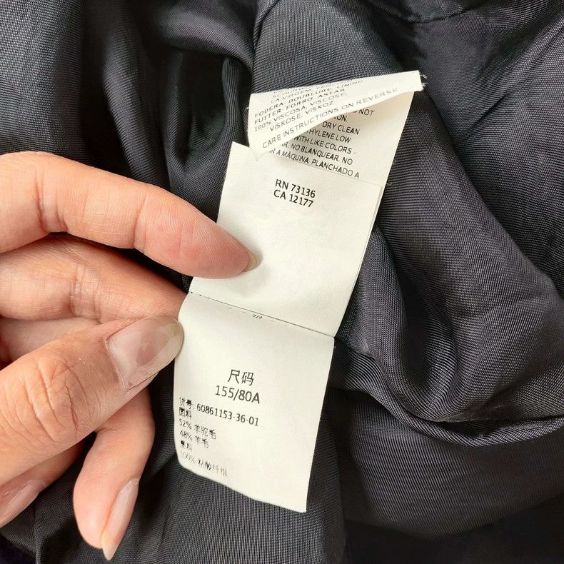 Max Mara Max Mara Alpaca Coat Blue Size S / US 4 / IT 40 - 6 Thumbnail