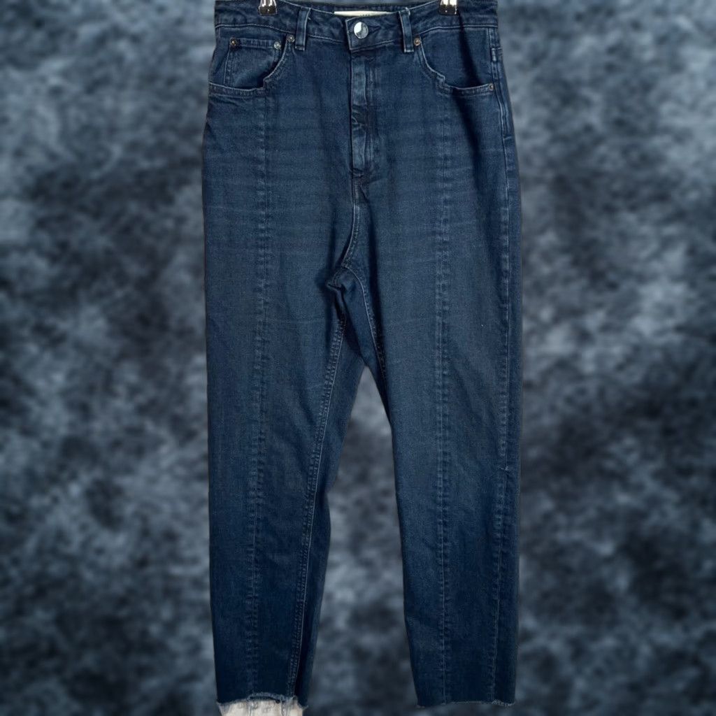 Asos ASOS Mens Tapered Leg Jeans Size 30 Blue Cotton Blend Denim Size US 30 / EU 46 - 1 Thumbnail