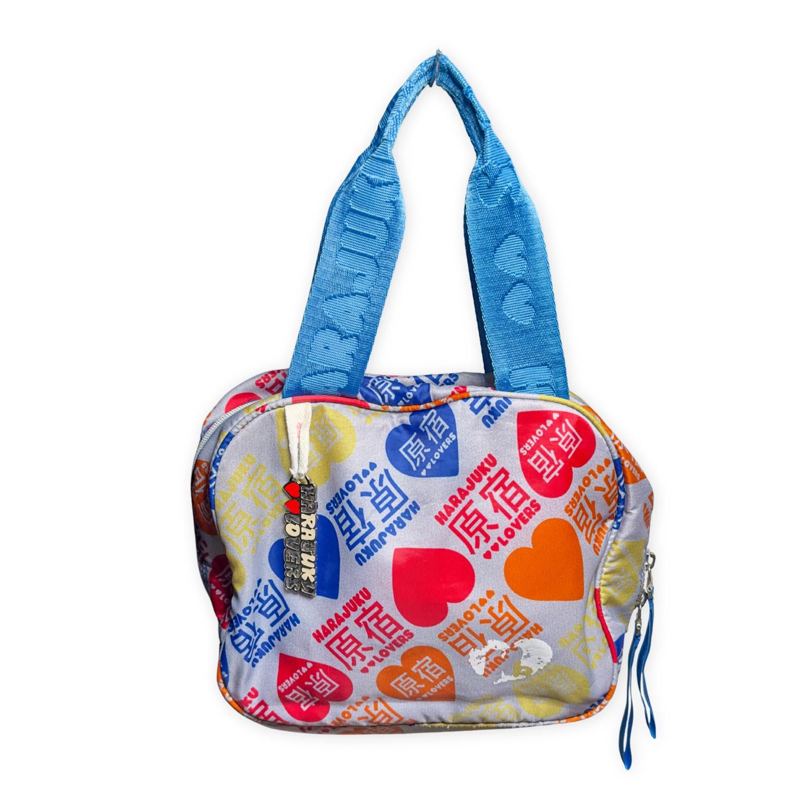 Other Harajuku Lovers Multicolor Hearts Tote Bag Chain Blue Red Size ONE SIZE - 1 Thumbnail