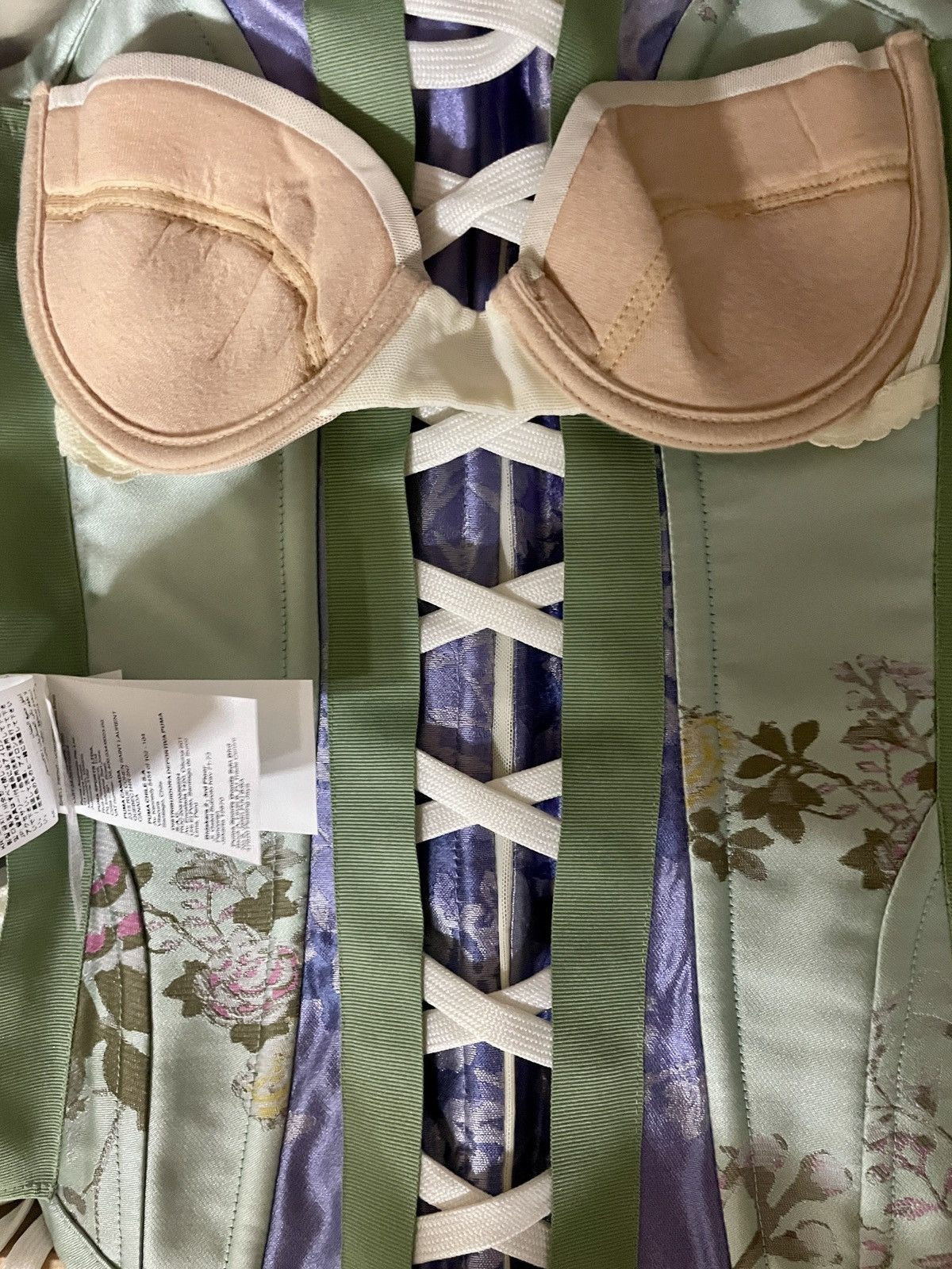 Fenty × Puma Fenty x Puma Floral Bustier in Sweet Lavender Size XS / US 0-2 / IT 36-38 - 9 Thumbnail
