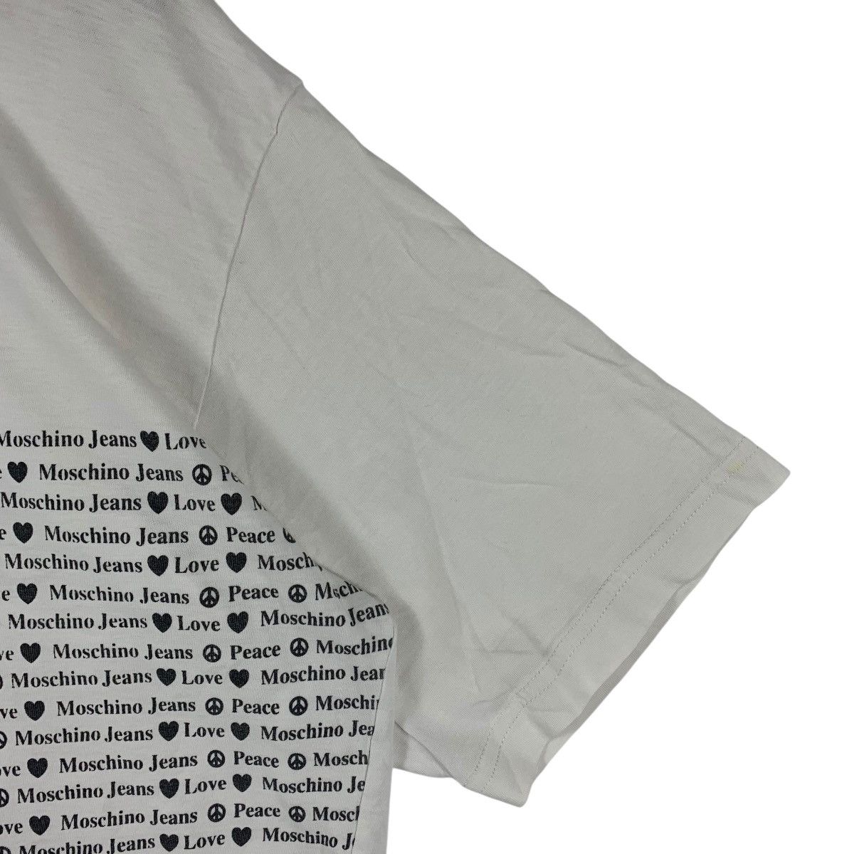 Moschino Vintage MOSCHINO JEANS spellout printed designer tee Size US XXL / EU 58 / 5 - 7 Thumbnail