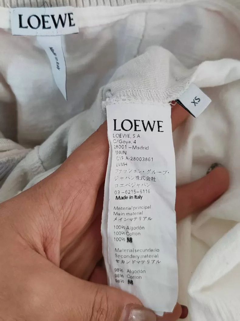 Loewe LOEWE Embroidered logo short sleeves Size US XS / EU 42 / 0 - 3 Thumbnail