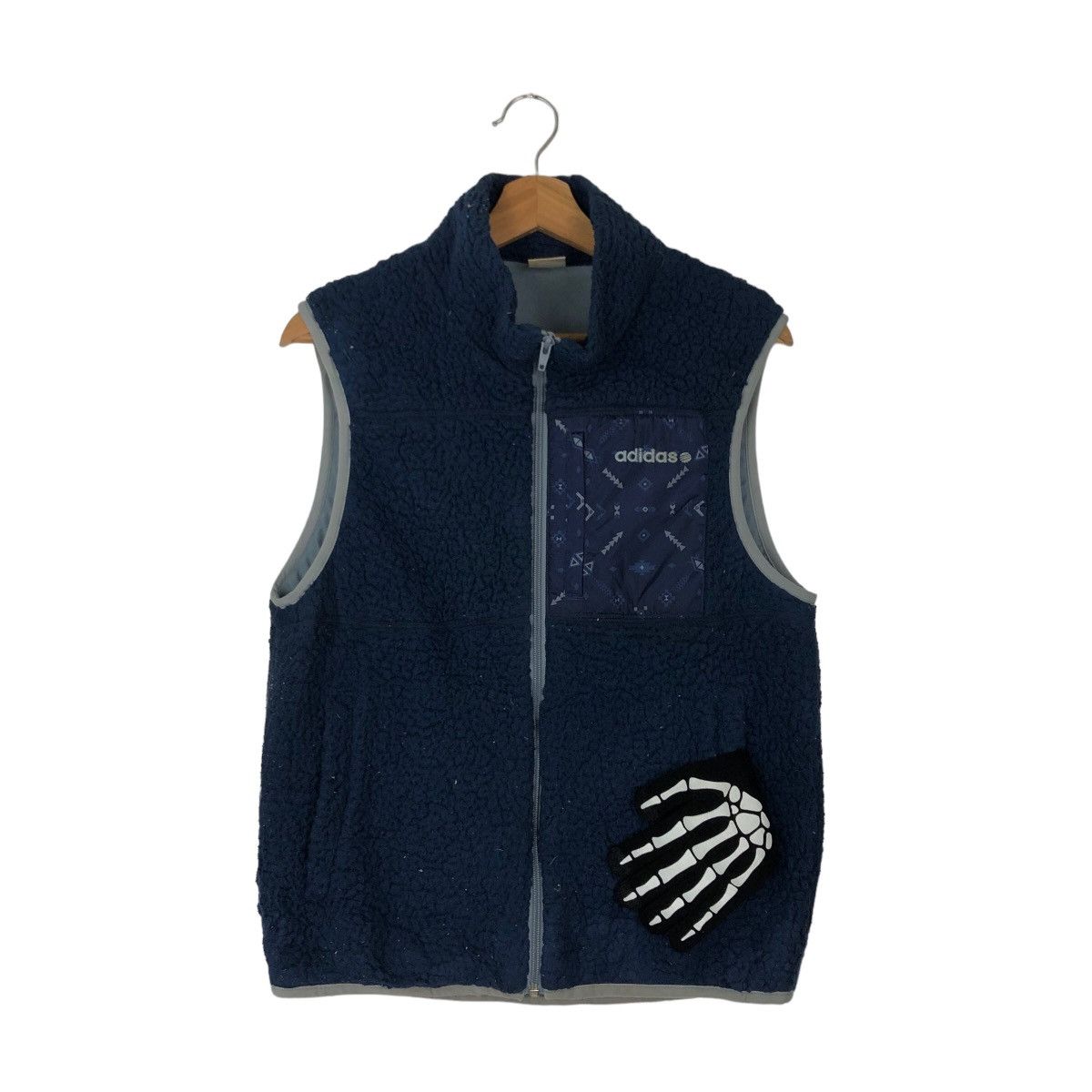Adidas 🔥RARE FLEECE VEST VINTAGE ADIDAS NEO STREETWEAR Size US M / EU 48-50 / 2 - 1 Thumbnail