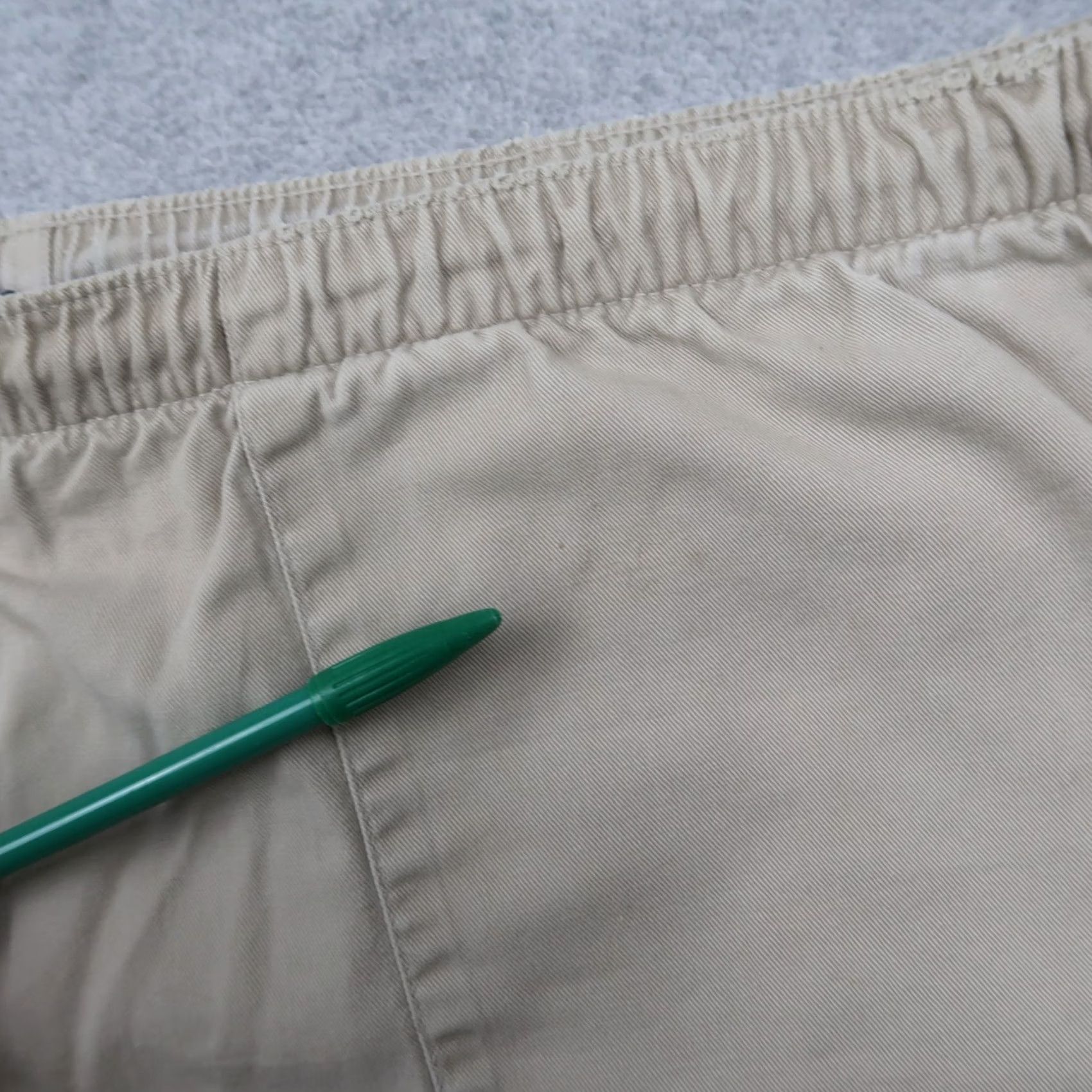 Polo Ralph Lauren VINTAGE Polo Ralph Lauren Drawstring Shorts Mens XL Beige Chino Elastic USA Polo Ralph Lauren Size US XL / EU 56 / 4 - 5 Thumbnail