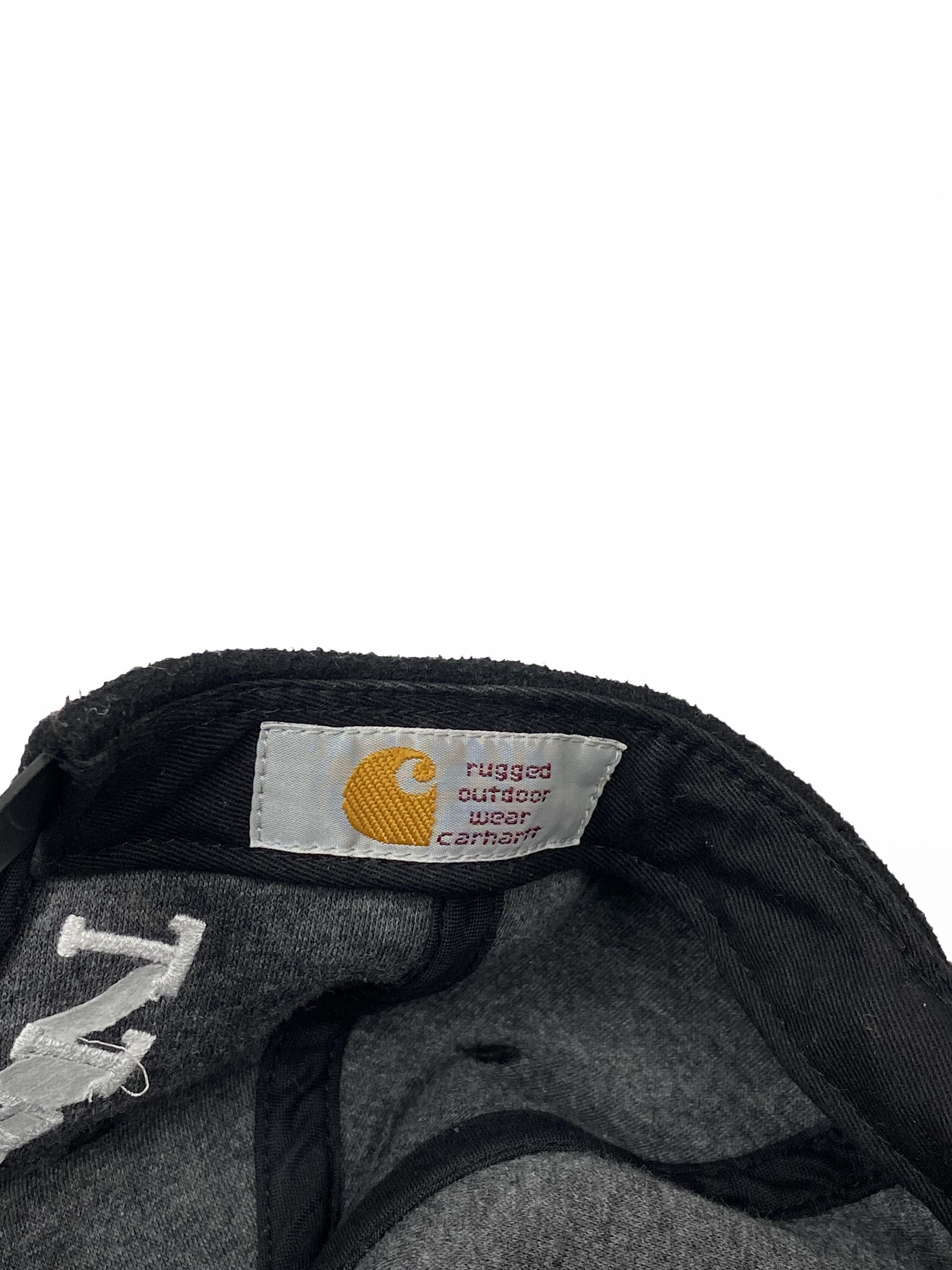 Carhartt CARHARTT Wool Black Cap big logo Size ONE SIZE - 5 Thumbnail