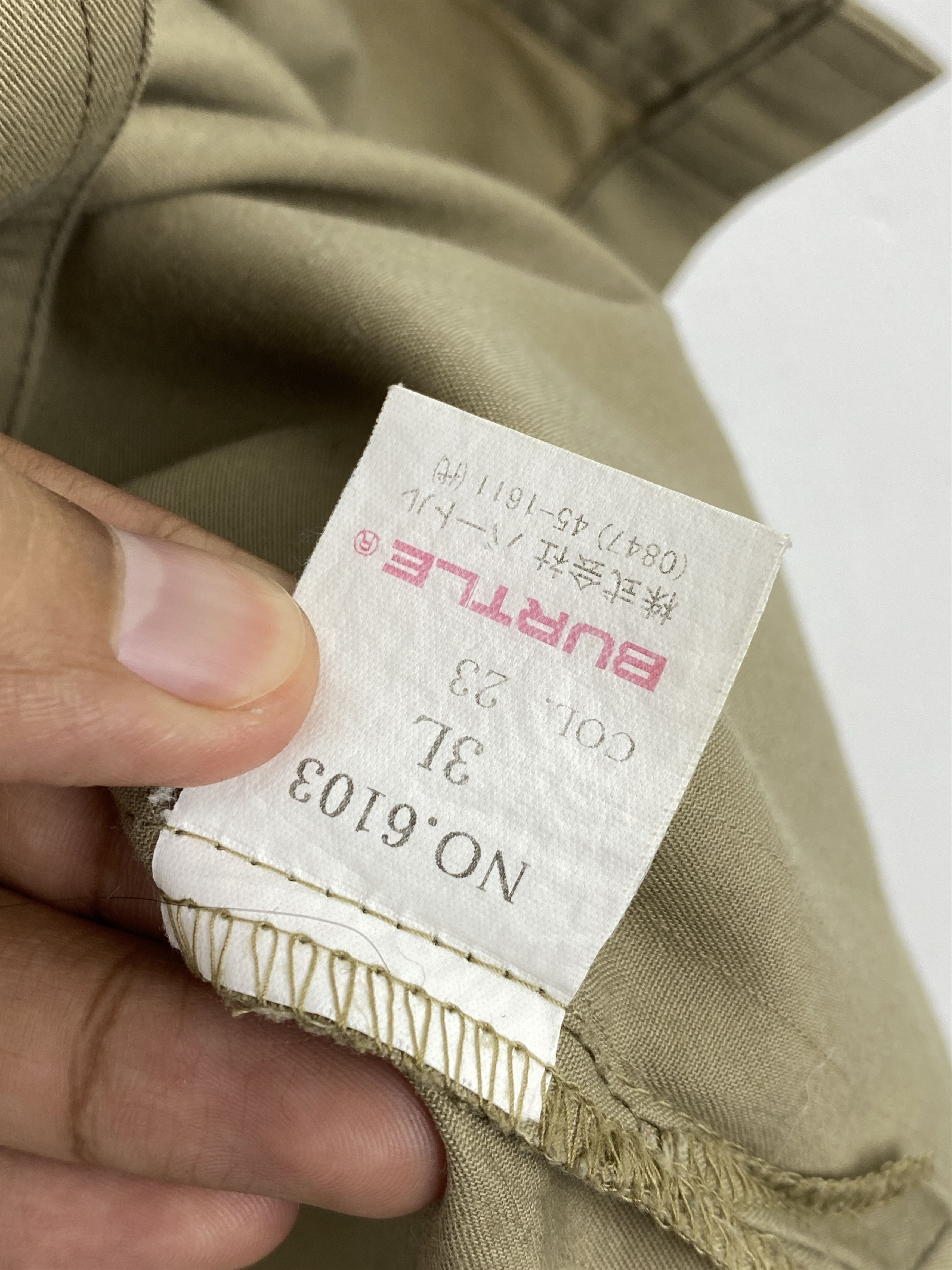 Japanese Brand Vintage Burtle 6103 Long Sleeved Workwear Jacket JA0180 Size US XXL / EU 58 / 5 - 6 Thumbnail