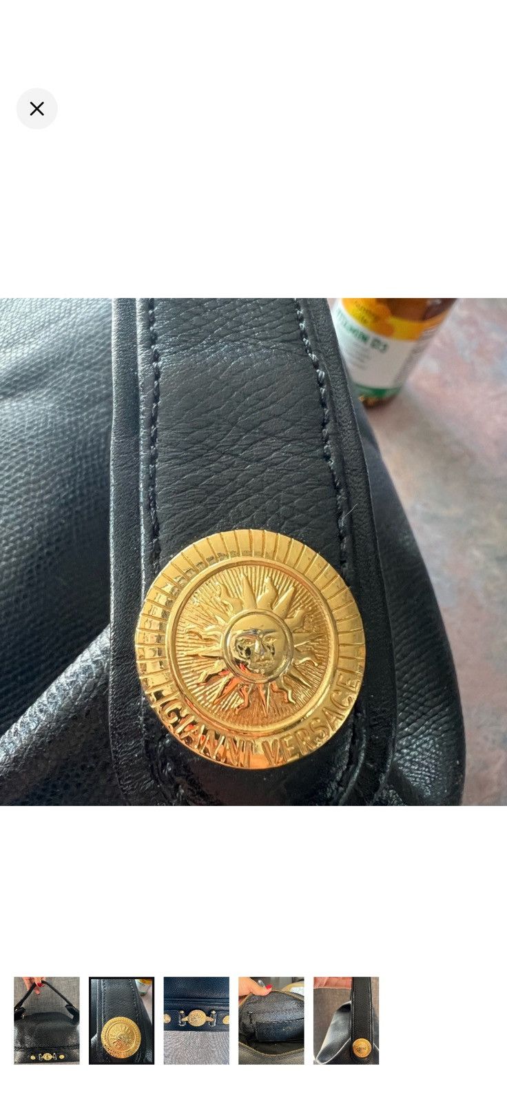 Versace Versace Vanity Latch Bag Size ONE SIZE - 3 Thumbnail