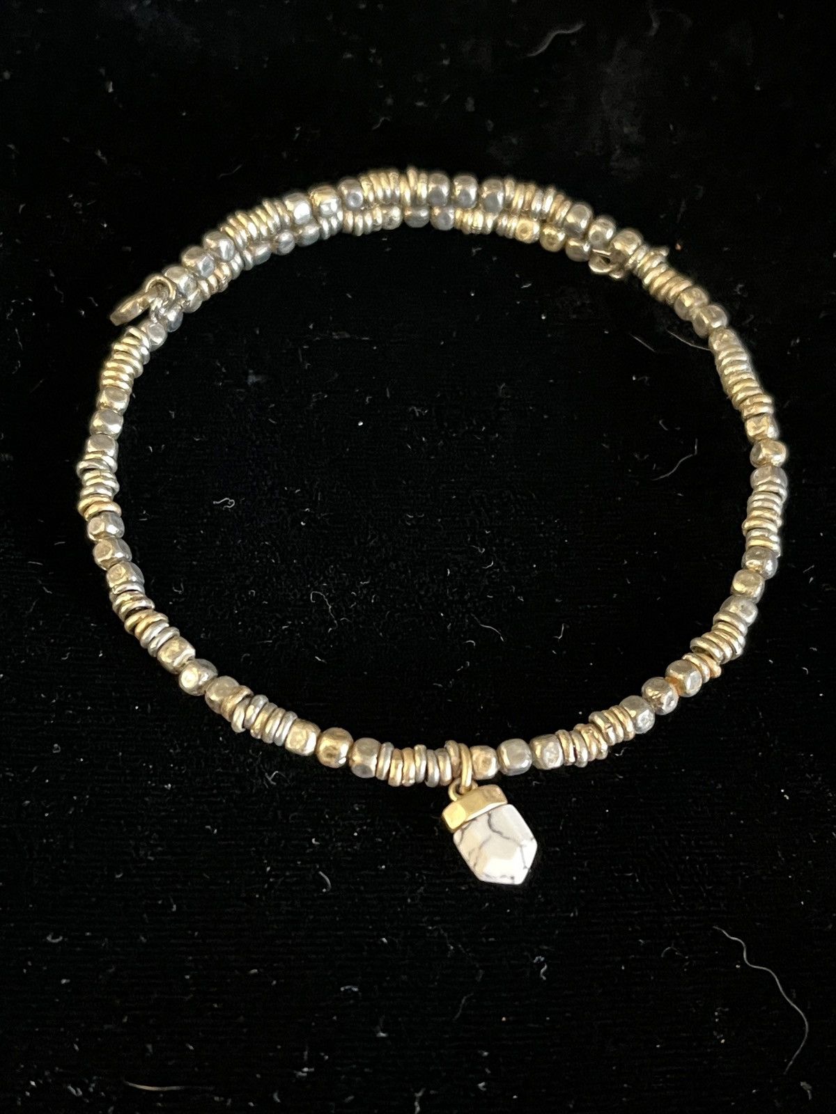 Other KEEP Collective Mixed Metal Inspo-Wrap Bracelet w/ Howlite Size ONE SIZE - 1 Thumbnail