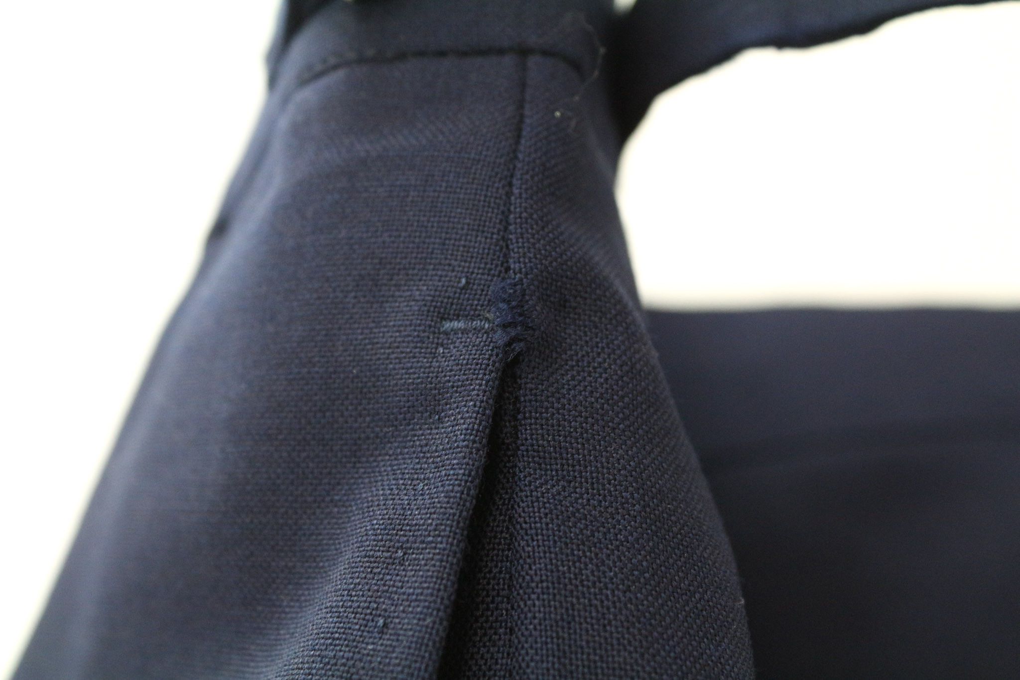 Suitsupply BRESCIA UK42R Navy Wool Slim Trousers 75254 Size 42R - 8 Thumbnail