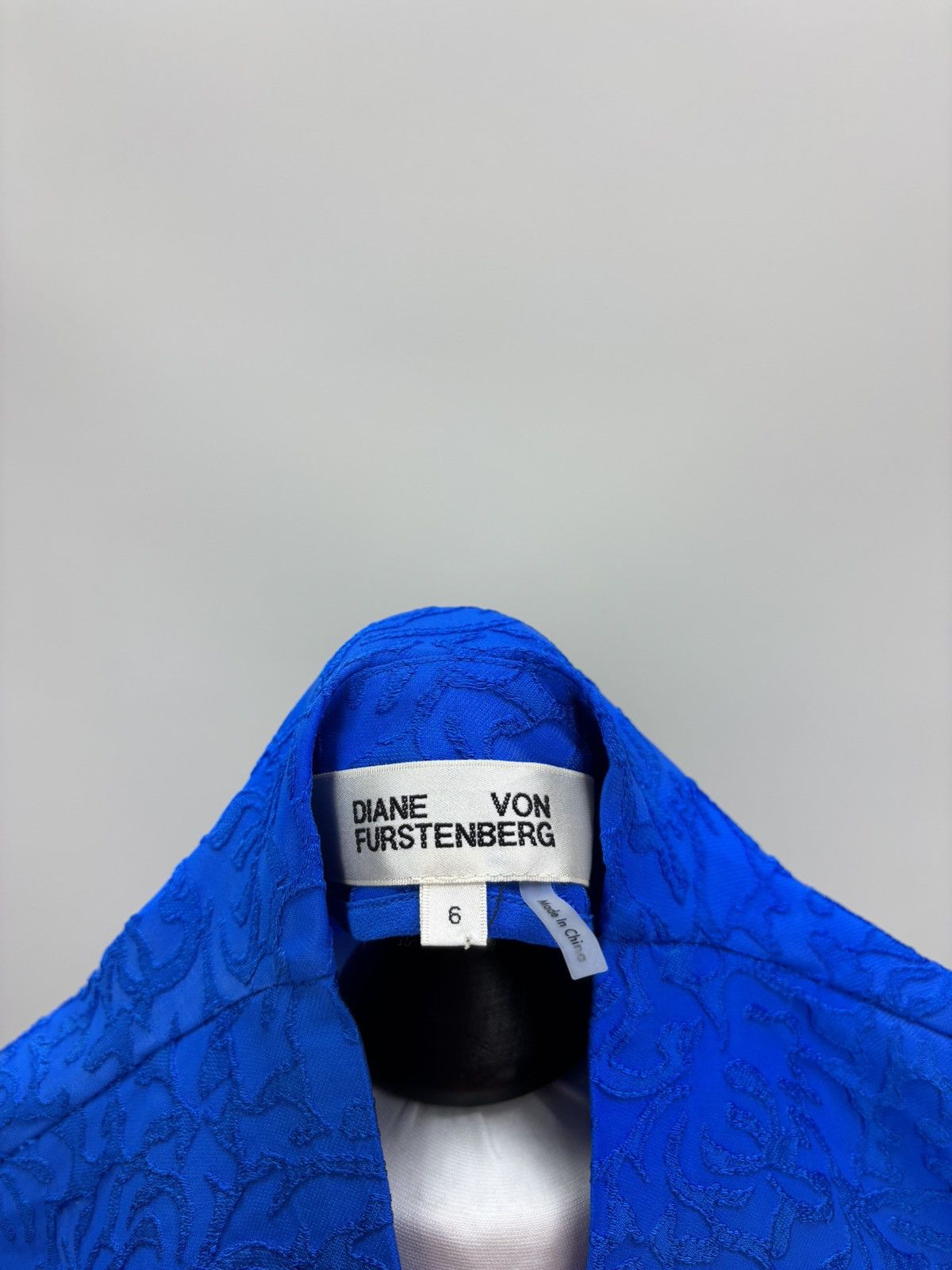 Diane von Furstenberg Womens blouse Diane Von Furstenberg Size 6 Color Blue Size L / US 10 / IT 46 - 11 Thumbnail