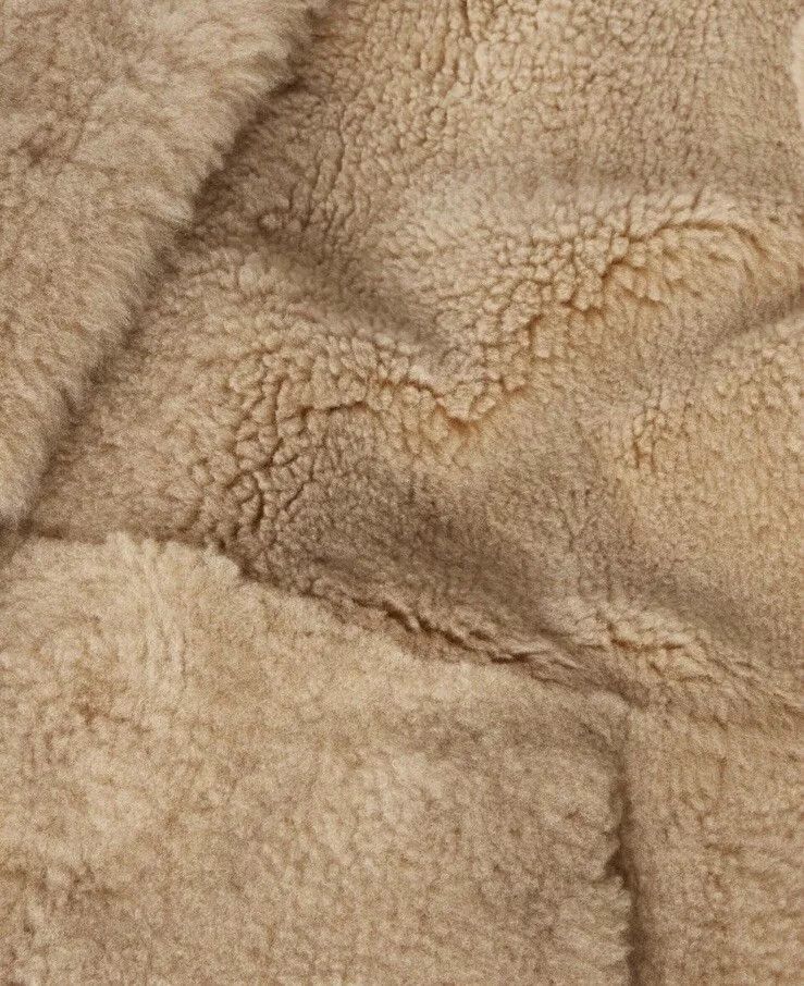 Loro Piana o1srvl11e1124 Light Cloud Shearling Coat in Beige Size M / US 6-8 / IT 42-44 - 3 Thumbnail