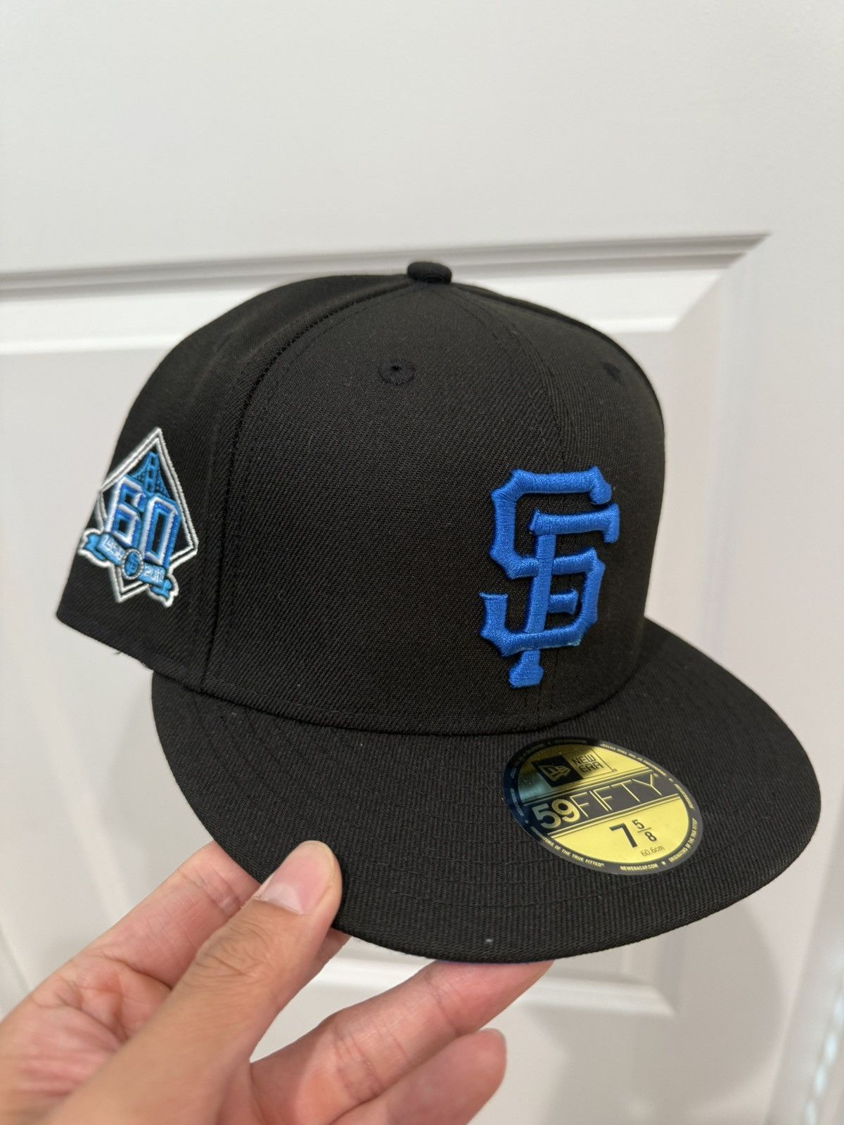 Hat Club San Francisco Giants 60th Anni Patch Hat 5/8 Size ONE SIZE - 1 Thumbnail
