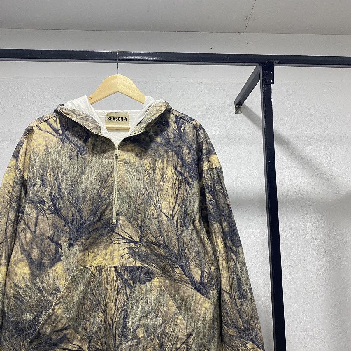 Yeezy Yeezy Season 4 Camo Anorak Jacket Oversize Size US S / EU 44-46 / 1 - 4 Thumbnail