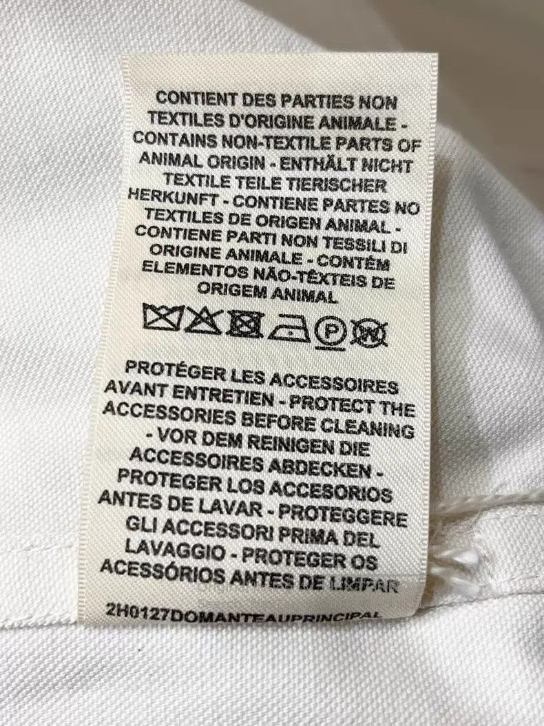 Hermes Hermes White denim jacket Size XS / US 0-2 / IT 36-38 - 6 Thumbnail