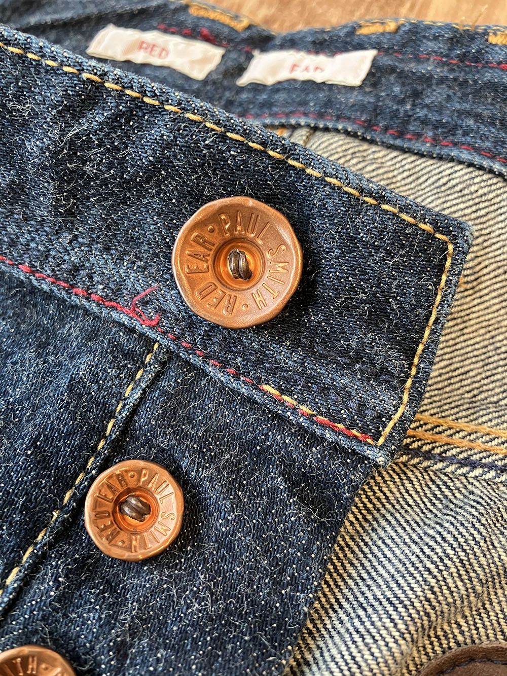 Paul Smith Red Ear RED EAR by Paul Smith W31 x L33 MK.279001 Japanese Selvedge Size US 31 - 7 Thumbnail