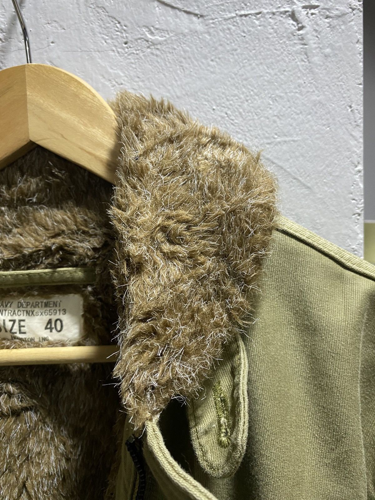 Alpha Industries Houston US N-1 Deck Military Reproduction 1940s WW2 Jacket Size US M / EU 48-50 / 2 - 16 Thumbnail