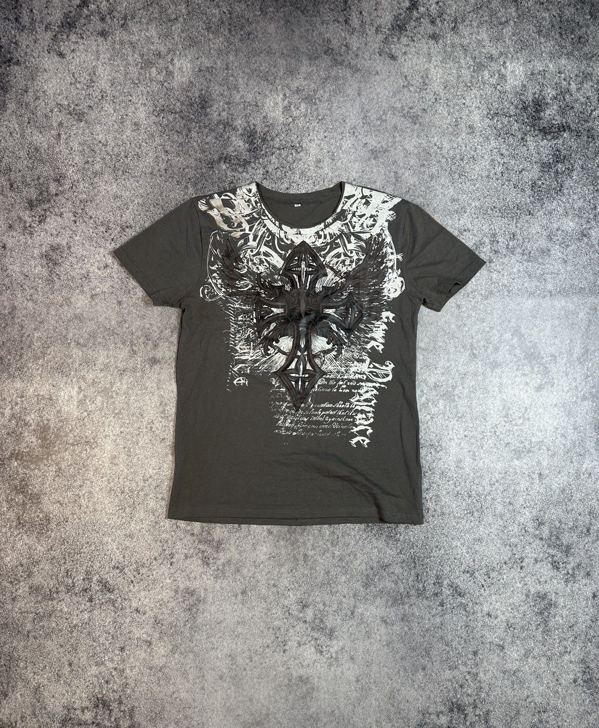 Other Y2K Style Affliction Logo Cross T-Shirt Streetwear Opium M Size US M / EU 48-50 / 2 - 1 Thumbnail