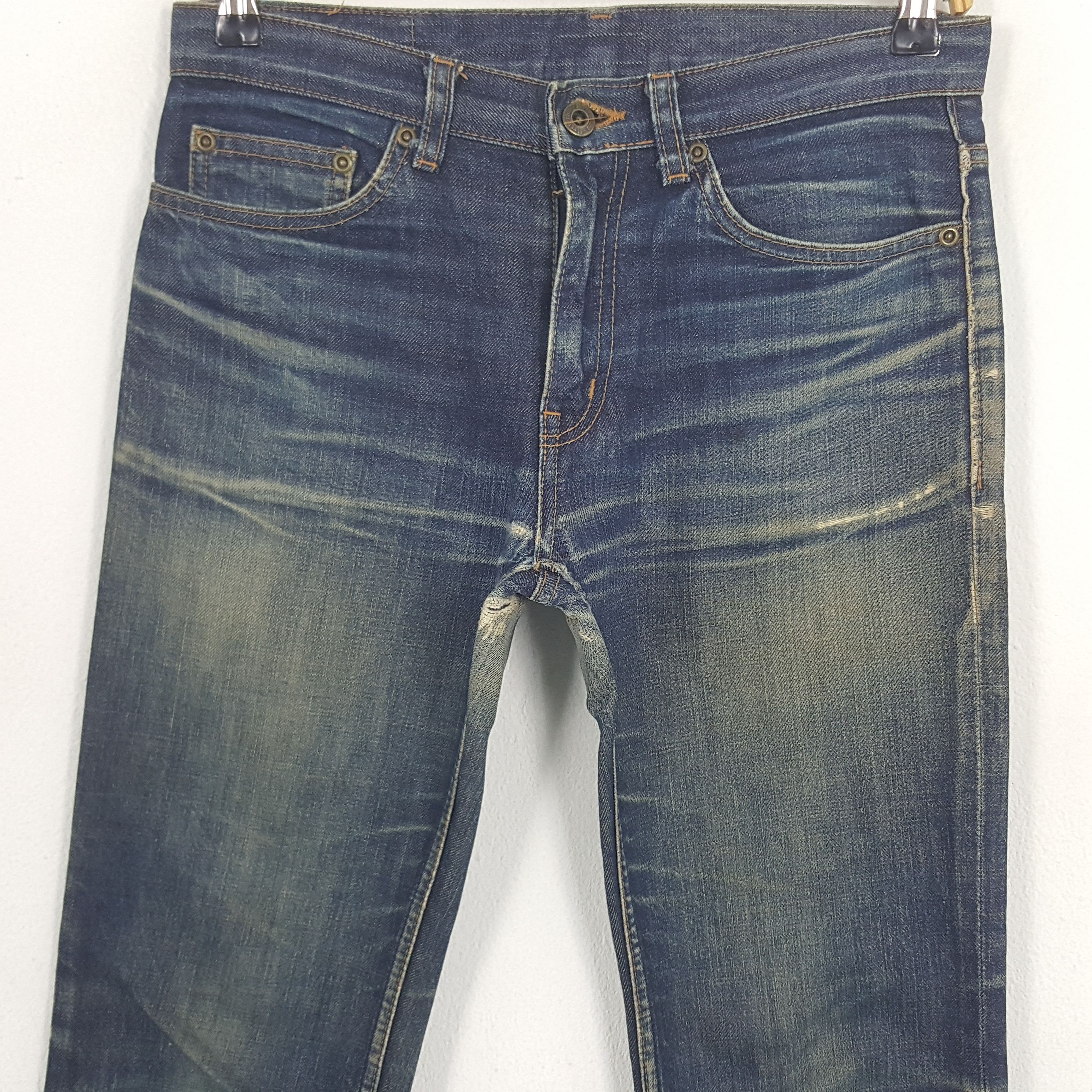 Hysteric Glamour × Vintage Vintage Hysteric Glamour Custom Art Logo Denim Jeans Size US 29 - 4 Thumbnail