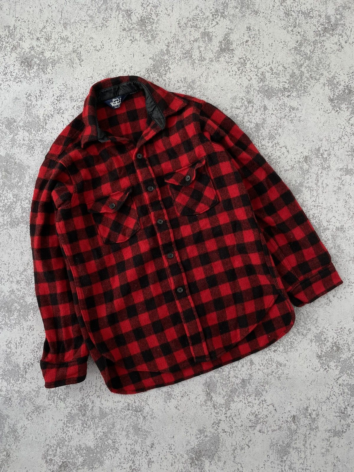 Flannel × Woolrich Woolen Mills Vintage Woolrich Flannel Wool Shirt Size US M / EU 48-50 / 2 - 1 Thumbnail