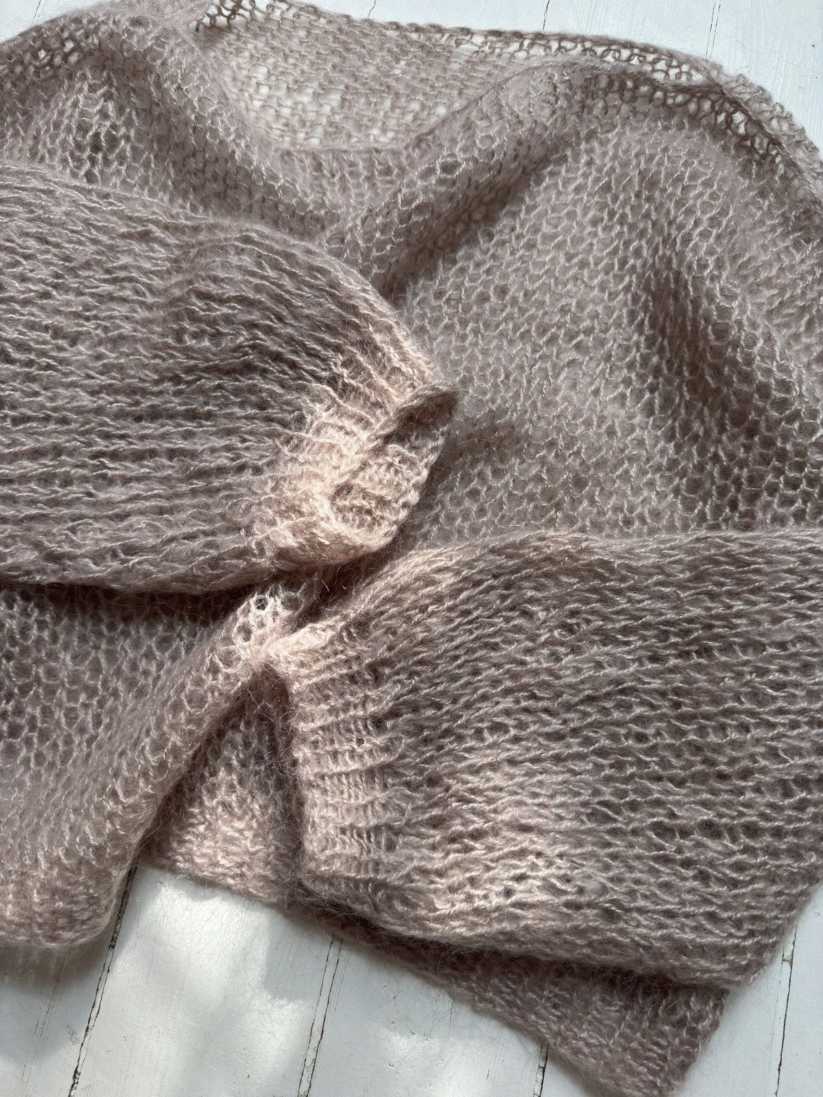 Other 2000s MESH KNITTED HAND MADE SWEATER Size ONE SIZE - 7 Thumbnail