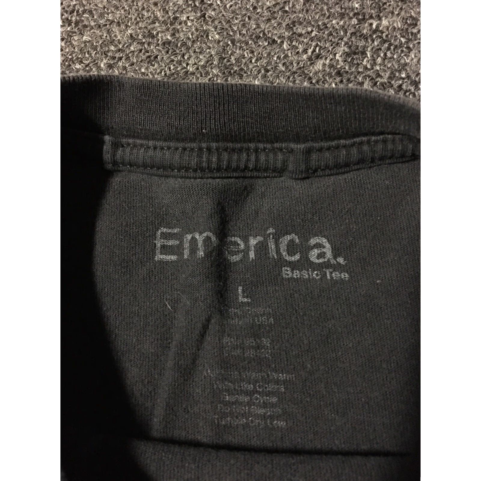 Thrasher VINTAGE Emerica Faded Distress Shirt M Baker Skateboards Es Spitfire Skate Grunge Vtg Shirt Mens M Black Thrasher Skater Skateboarding Grunge USA 90s Size US M / EU 48-50 / 2 - 7 Thumbnail