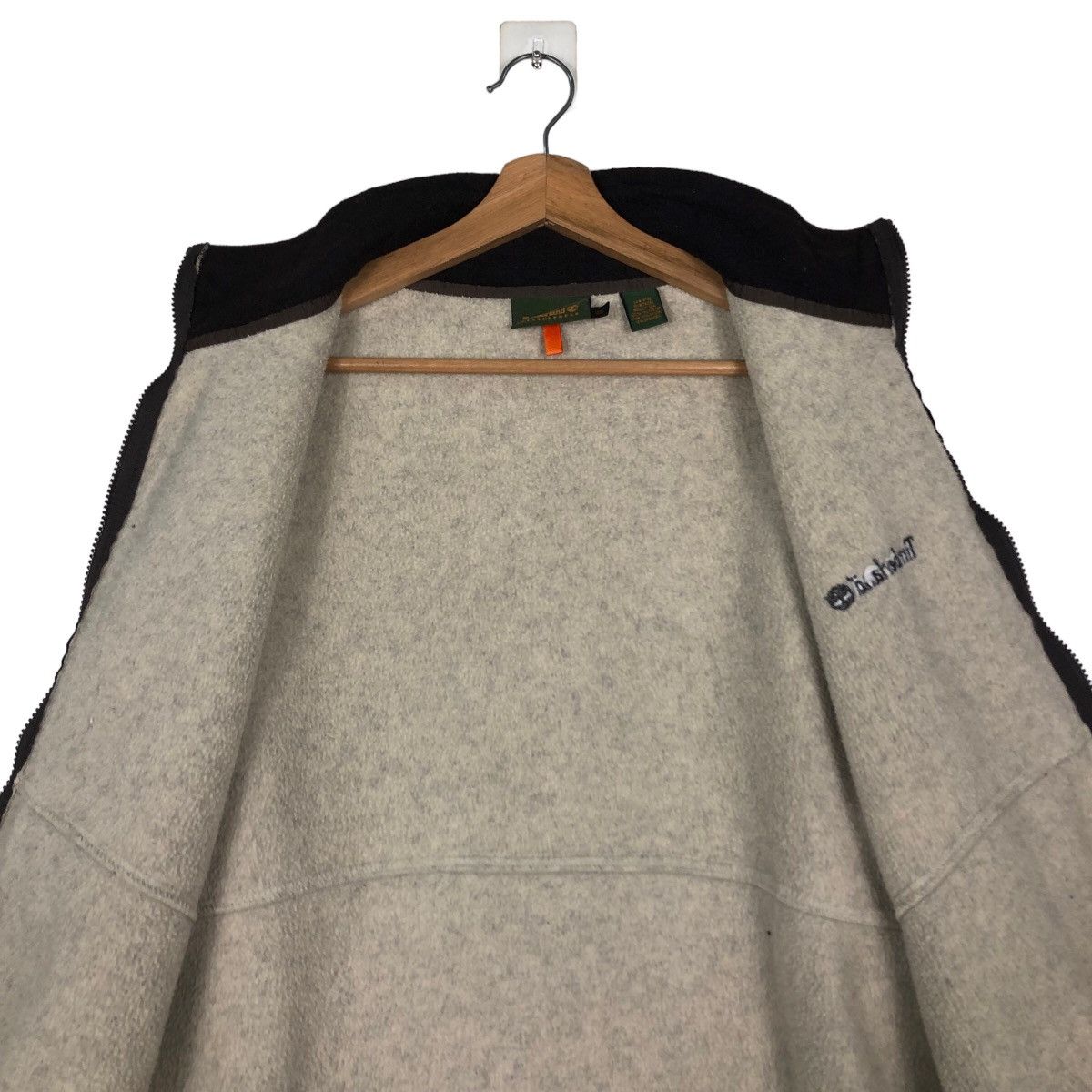 Japanese Brand 🔥Vintage Anorak Fleece Jacket Pull Over Timberland Big Logo Size US M / EU 48-50 / 2 - 14 Thumbnail