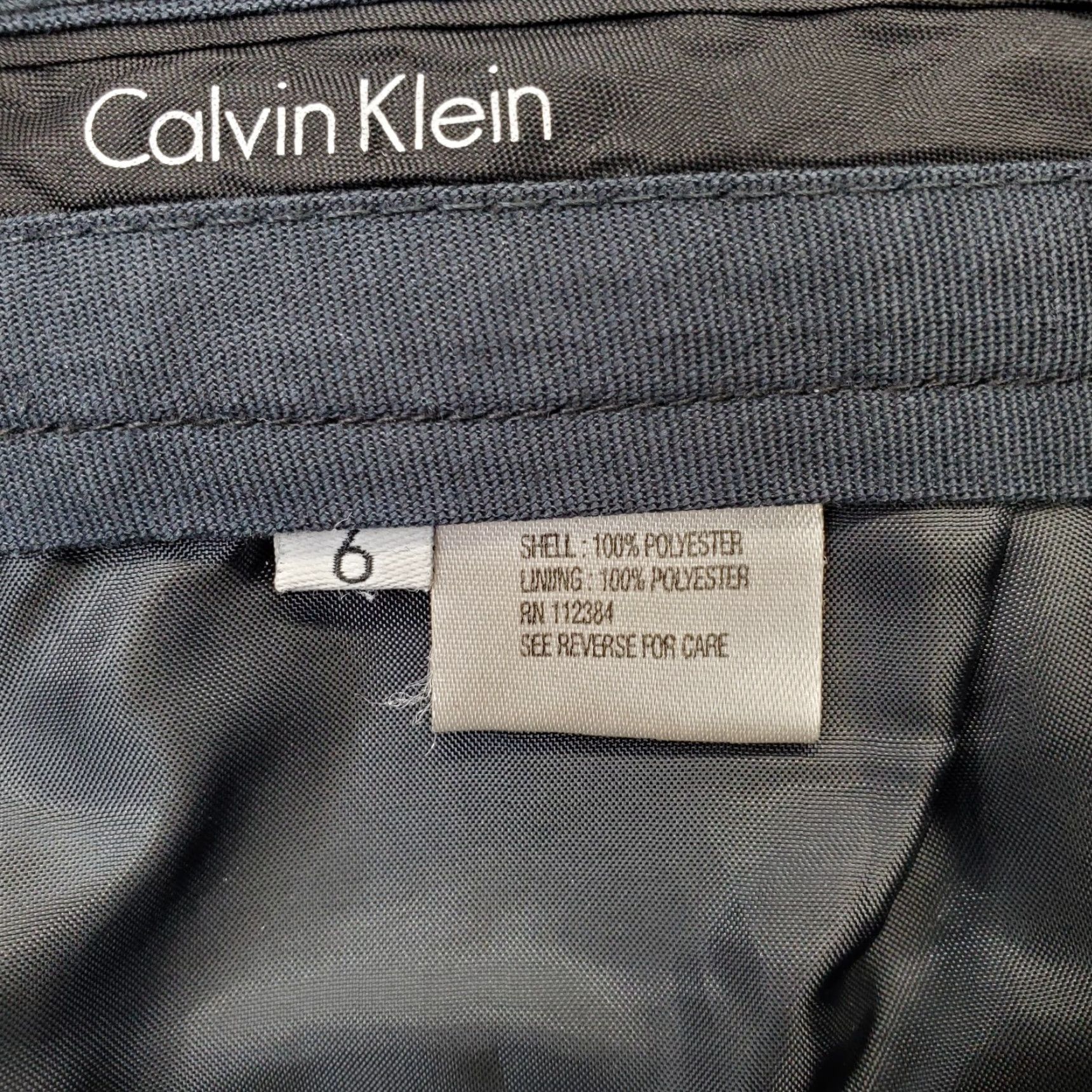Calvin Klein Calvin Klein Dress Pants Womens Size 6 Black Flat Front Bootcut Formal Pants Ladies 6 Black Calvin Klein Dress Pants Women Boots Boots? Size 28" / US 6 / IT 42 - 7 Thumbnail