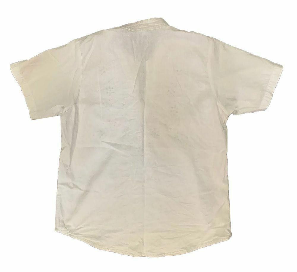Designer Pre Owned White Hand Made Blouse S Size S / US 4 / IT 40 - 3 Thumbnail