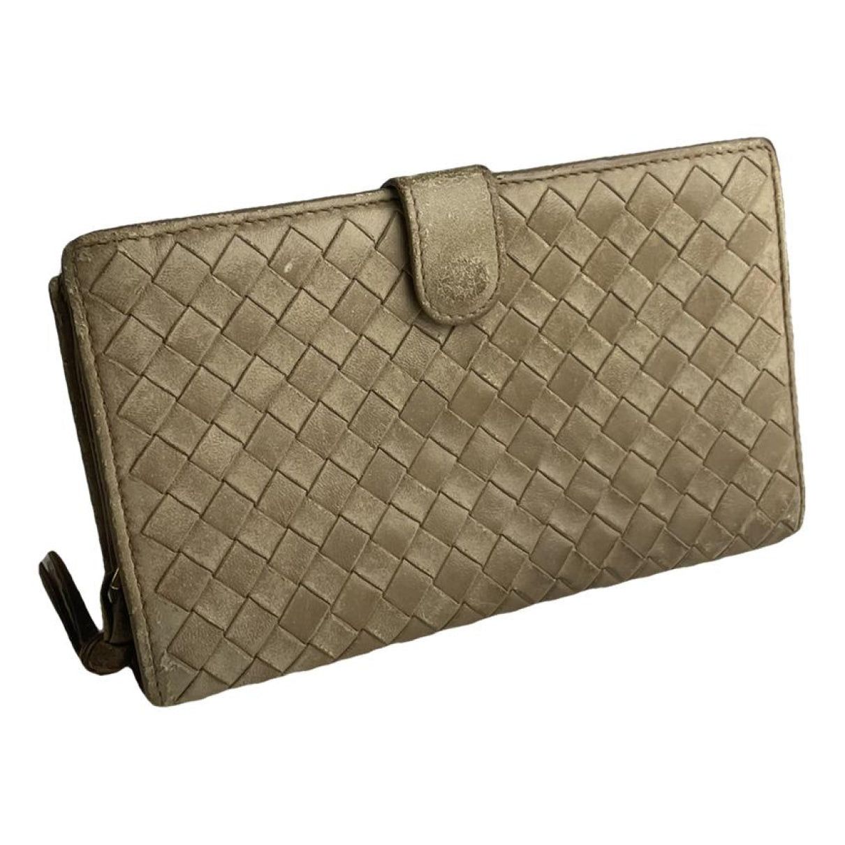 Bottega Veneta Beige Leather Wallet Size ONE SIZE - 1 Thumbnail