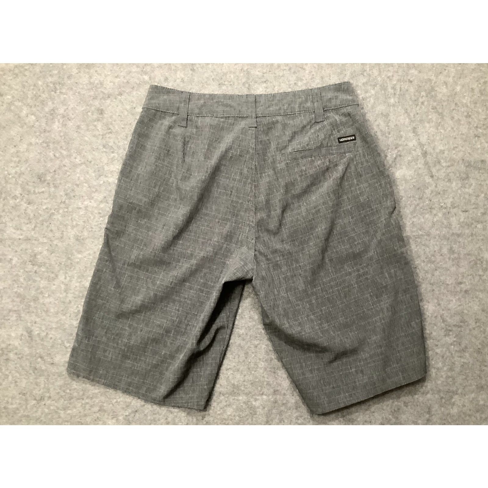Vans VANS Board Shorts Mens 28 Gray Stoked When Soaked Series Plaid Comfortable Fit Pockets 28 Mens Gray Board Shorts Size US 28 / EU 44 - 6 Thumbnail