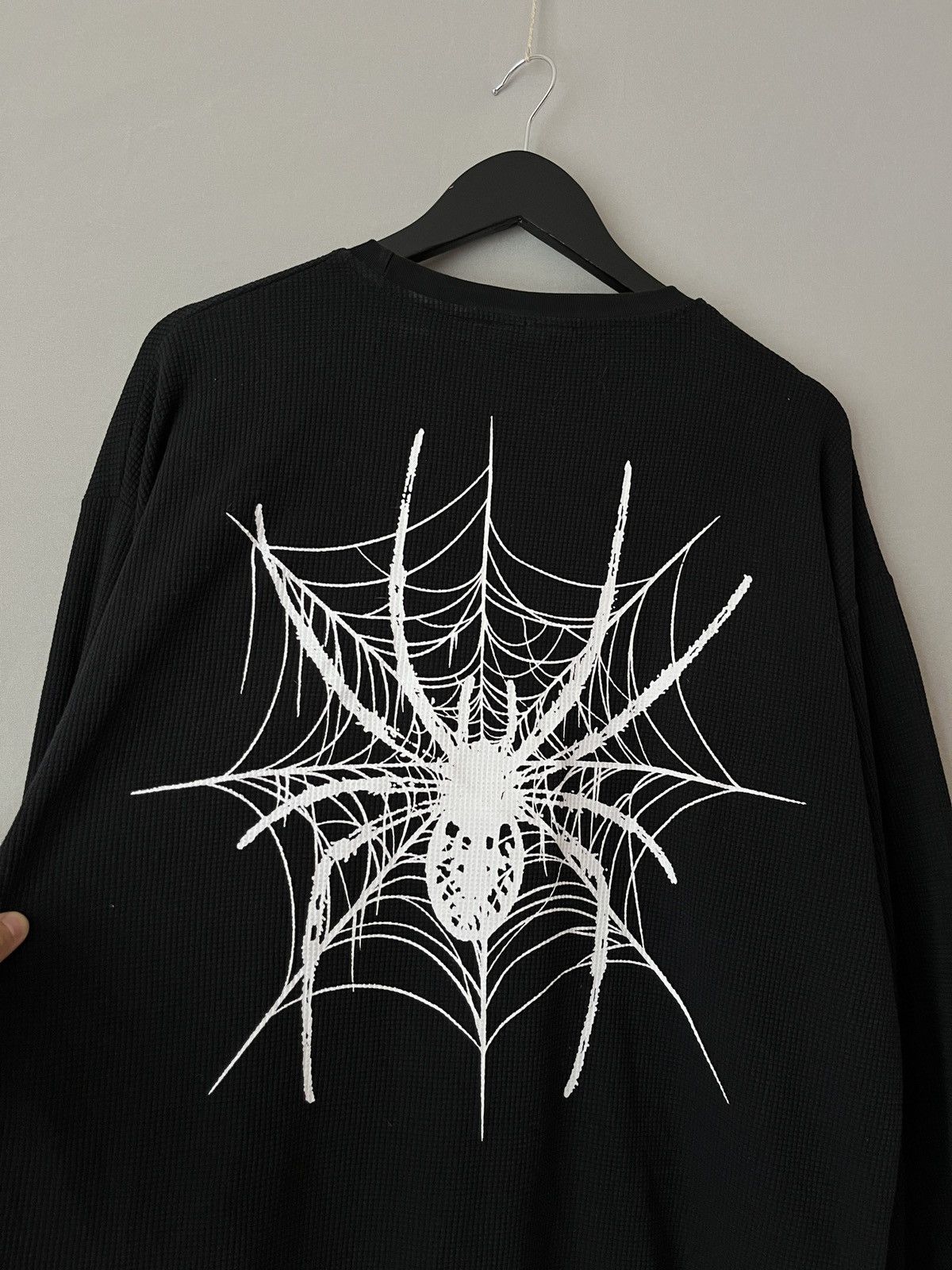 Other Auspicious blvrd Arachnid Spider Print Waffle Long Sleeve Size US XXL / EU 58 / 5 - 10 Thumbnail