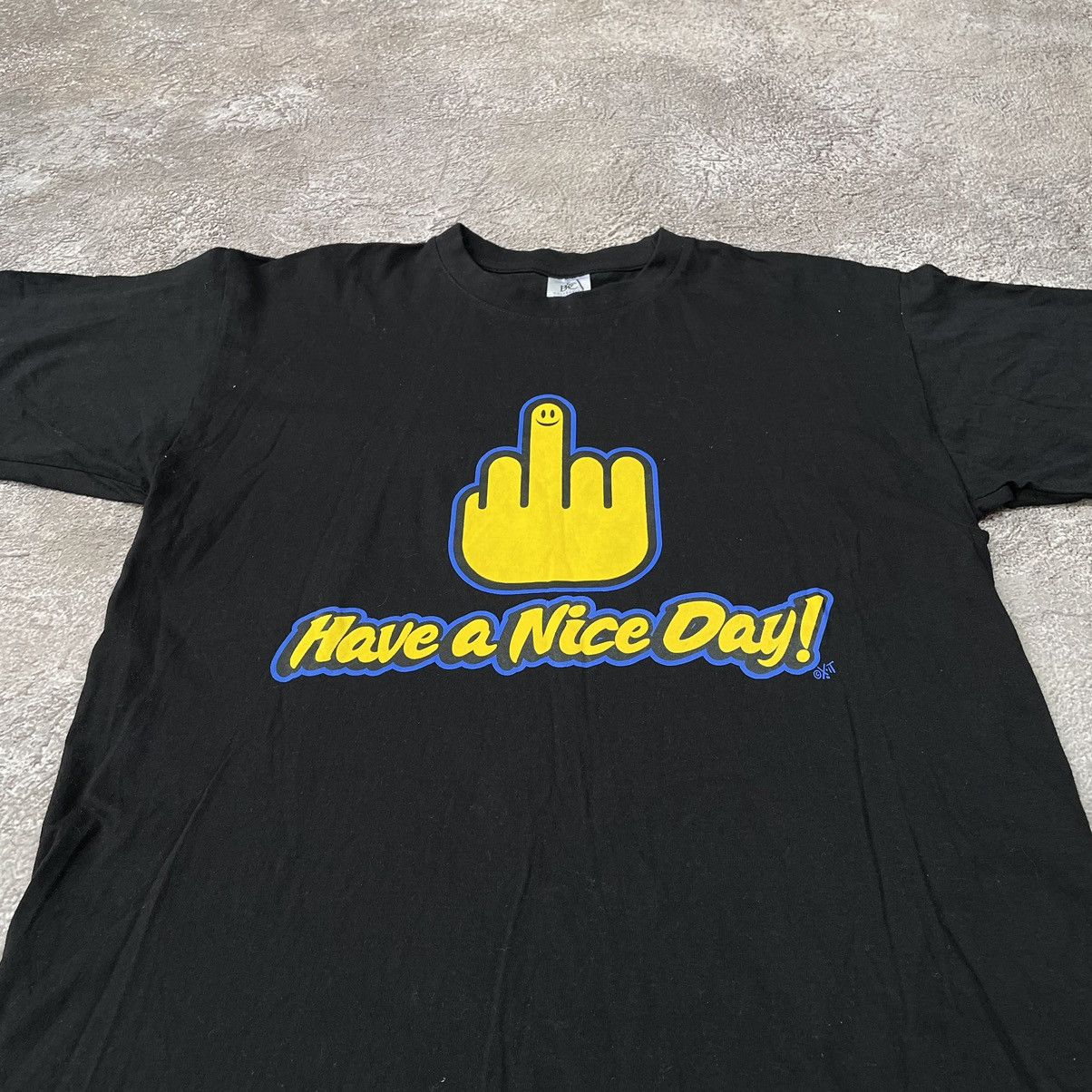 Vintage Vintage Y2K ADULT DAY FUCK MIDDLE FINGER M Size US M / EU 48-50 / 2 - 4 Thumbnail