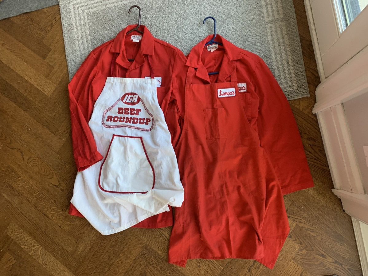 Vintage 80s Vintage Matching Set Double Jacket Lab Chore Work Trench Size US M / EU 48-50 / 2 - 19 Thumbnail